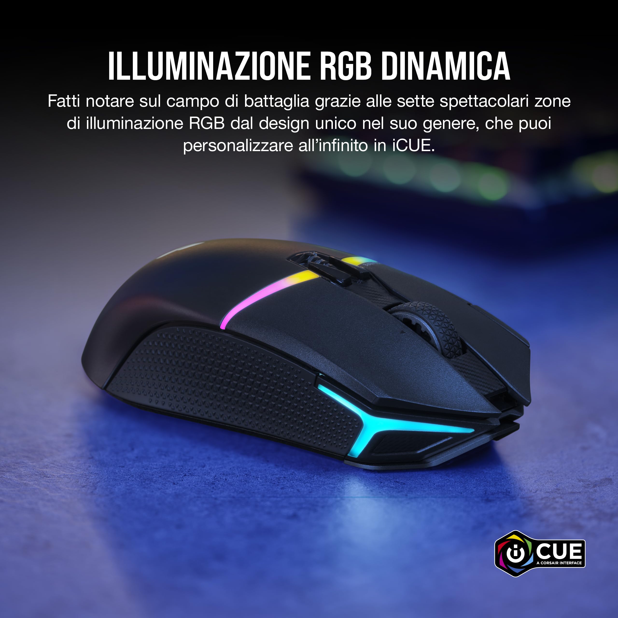 corsair-nightsabre-rgb-wireless-mouse-da-gioco-fps-moba-26000-dpi-nero image 7