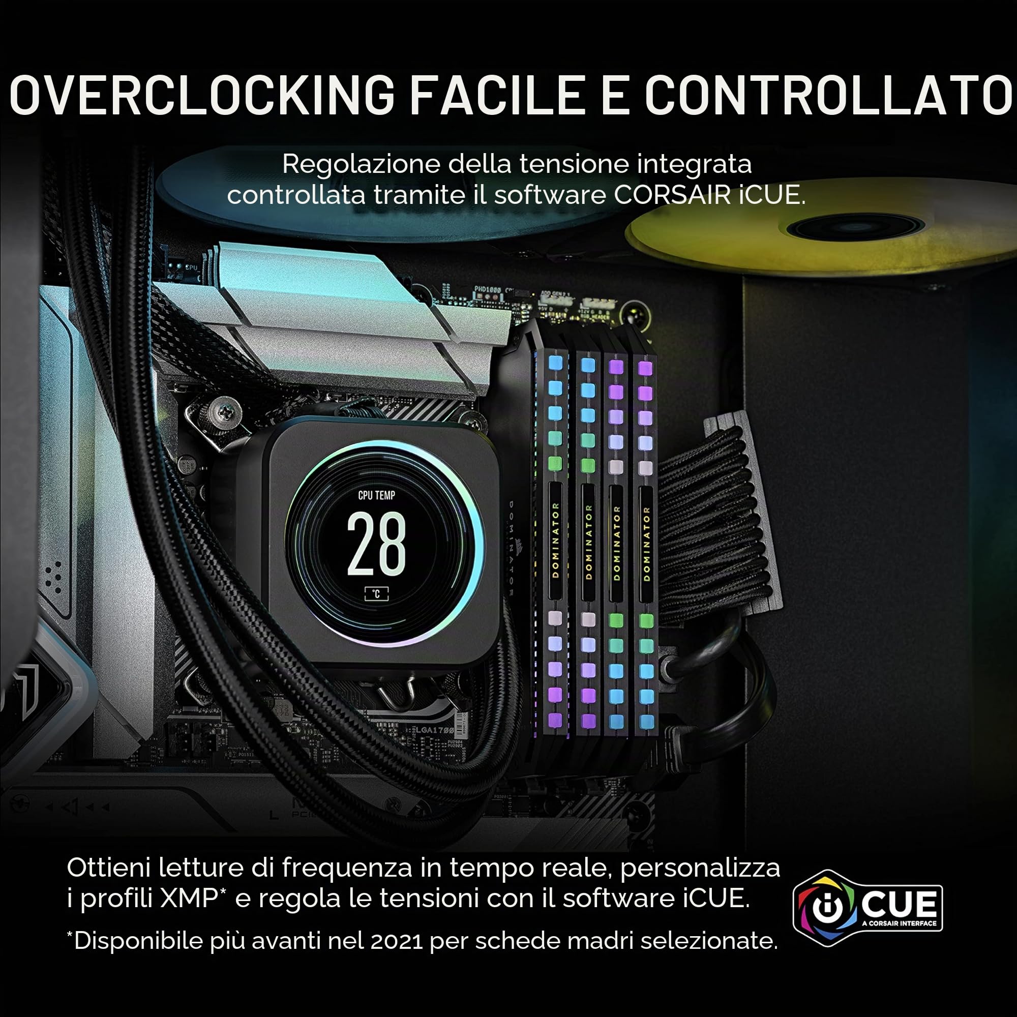 corsair-dominator-platinum-rgb-ddr5-64gb-2x32gb-5600mhz-cl40-intel-xmp-nero image 6
