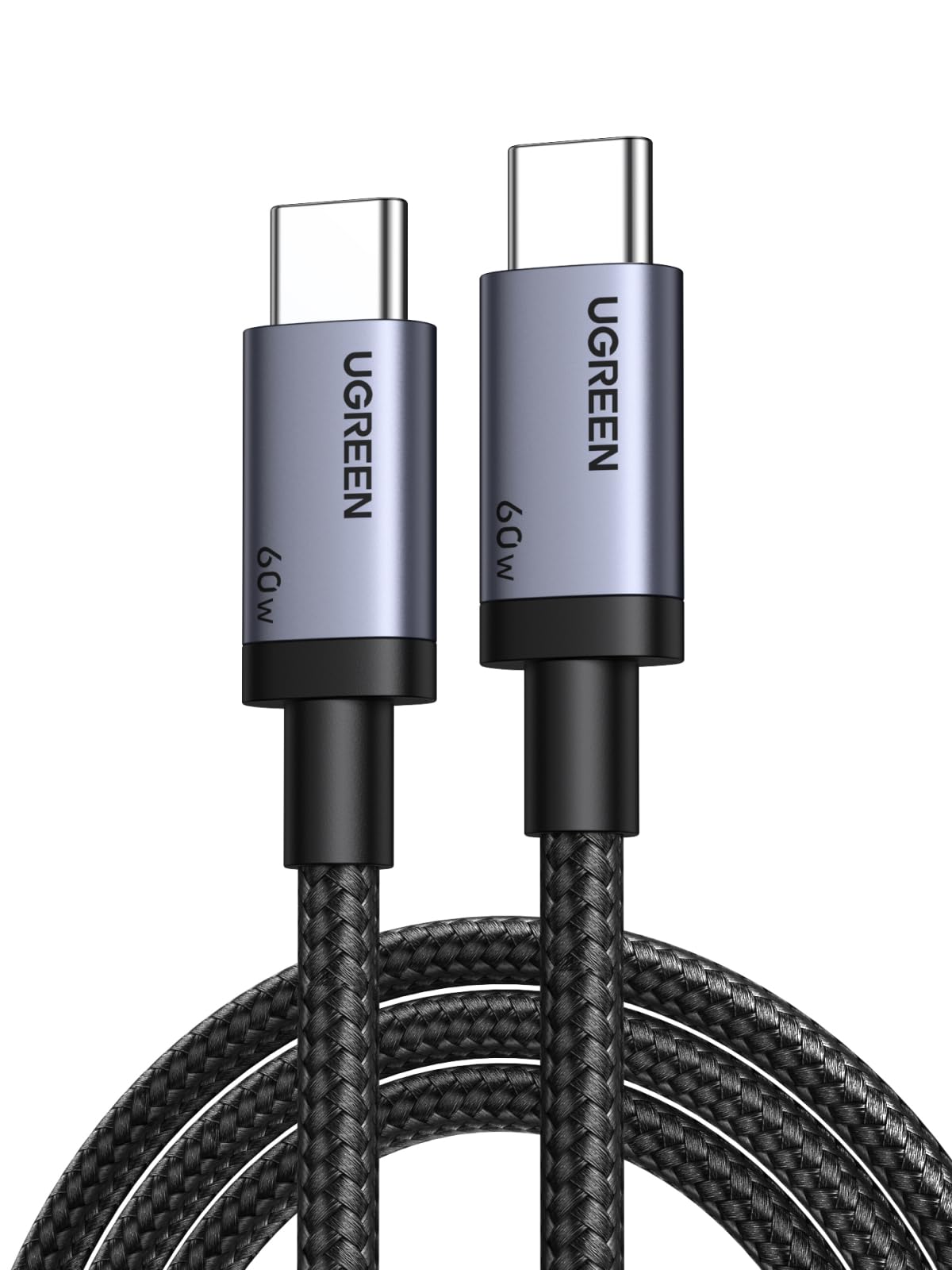 ugreen-zapix-cavo-usb-c-60w-pd-3-0-ricarica-rapida-1m image 1
