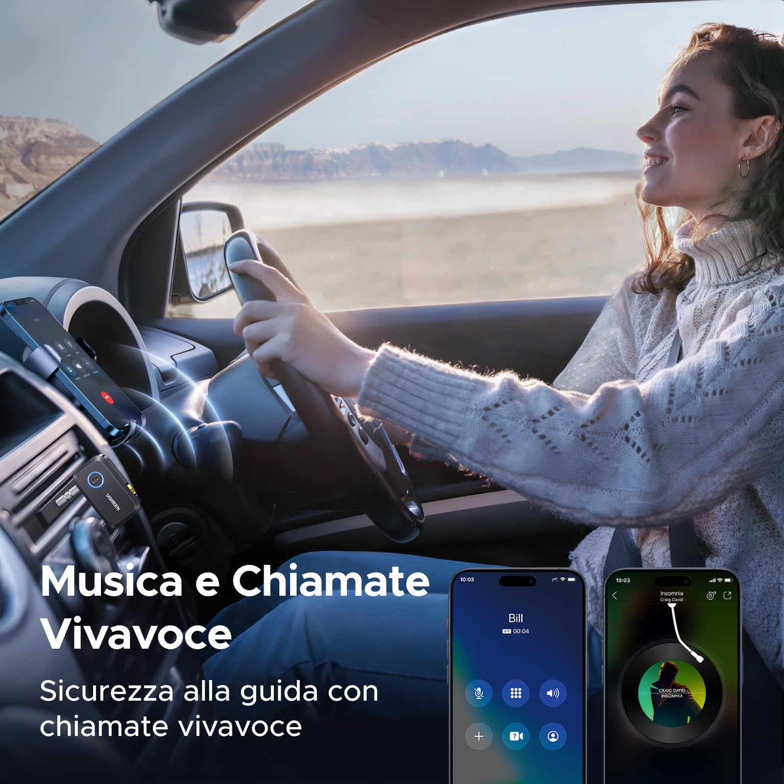 ugreen-ricevitore-bluetooth-6-0-ldac-aux-con-microfono-e-17h-autonomia image 6