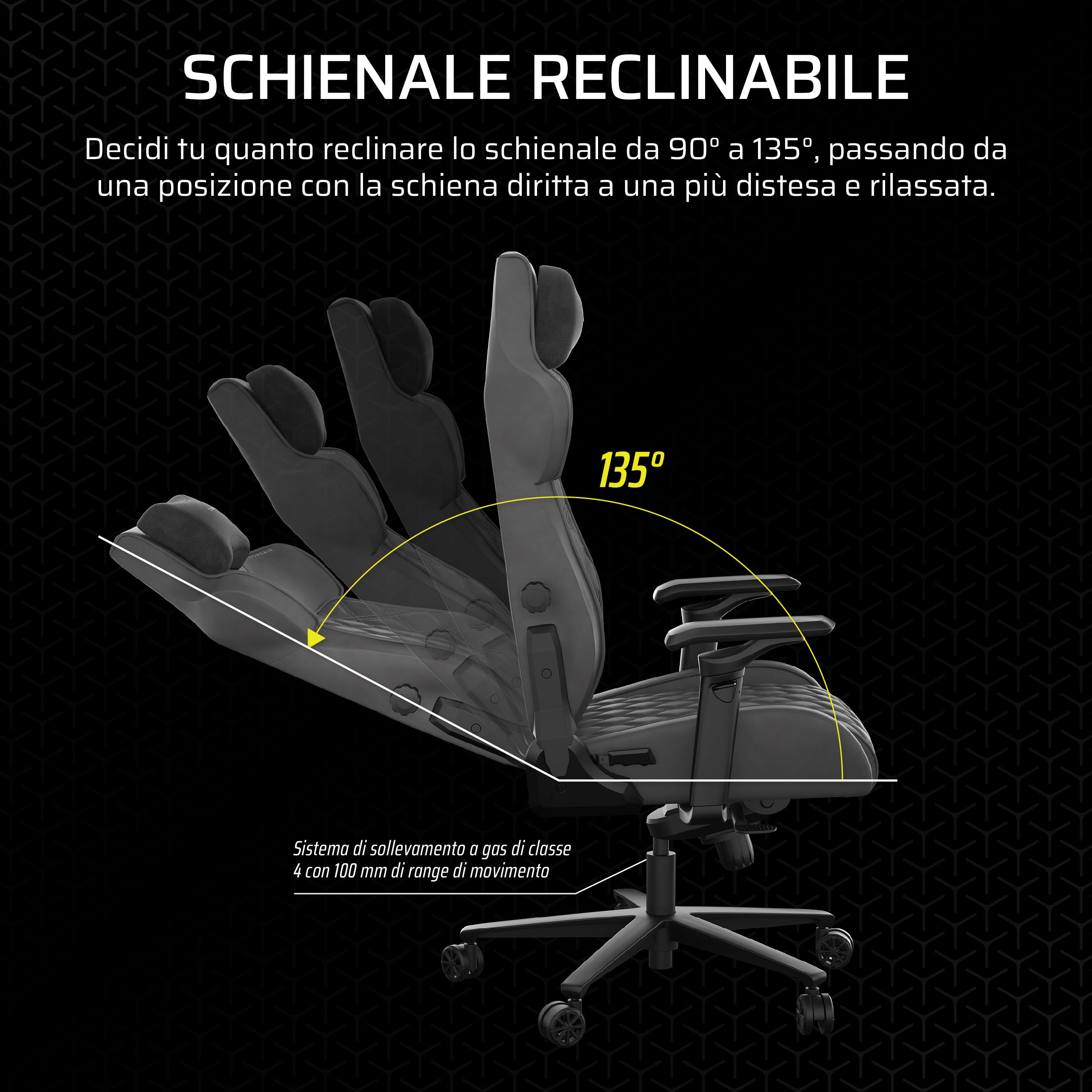 corsair-tc500-luxe-sedia-gaming-tessuto-grigio image 6