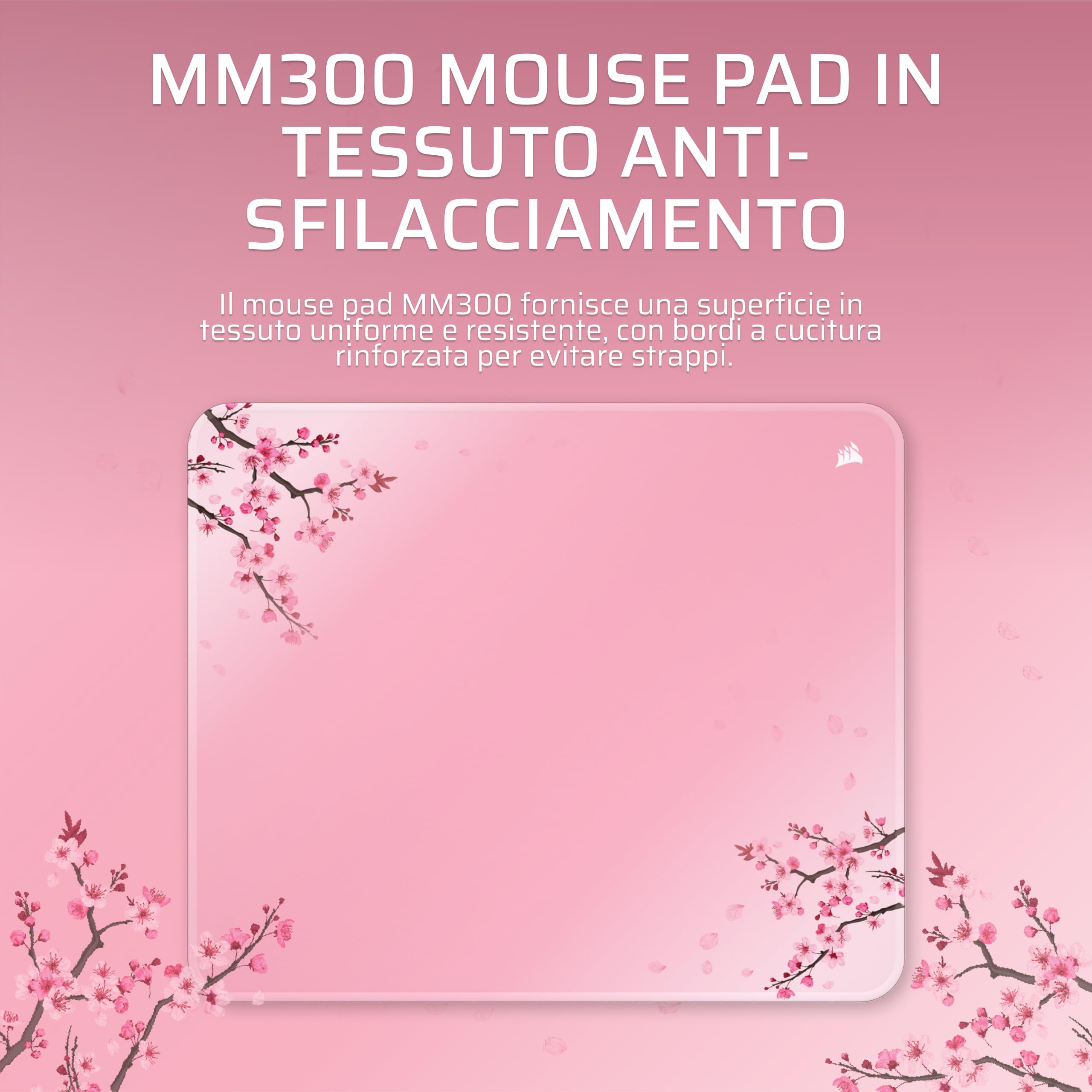 corsair-mm300-m-tappetino-per-mouse-da-gioco-anti-fray-cherry-blossom-tessuto-me image 2
