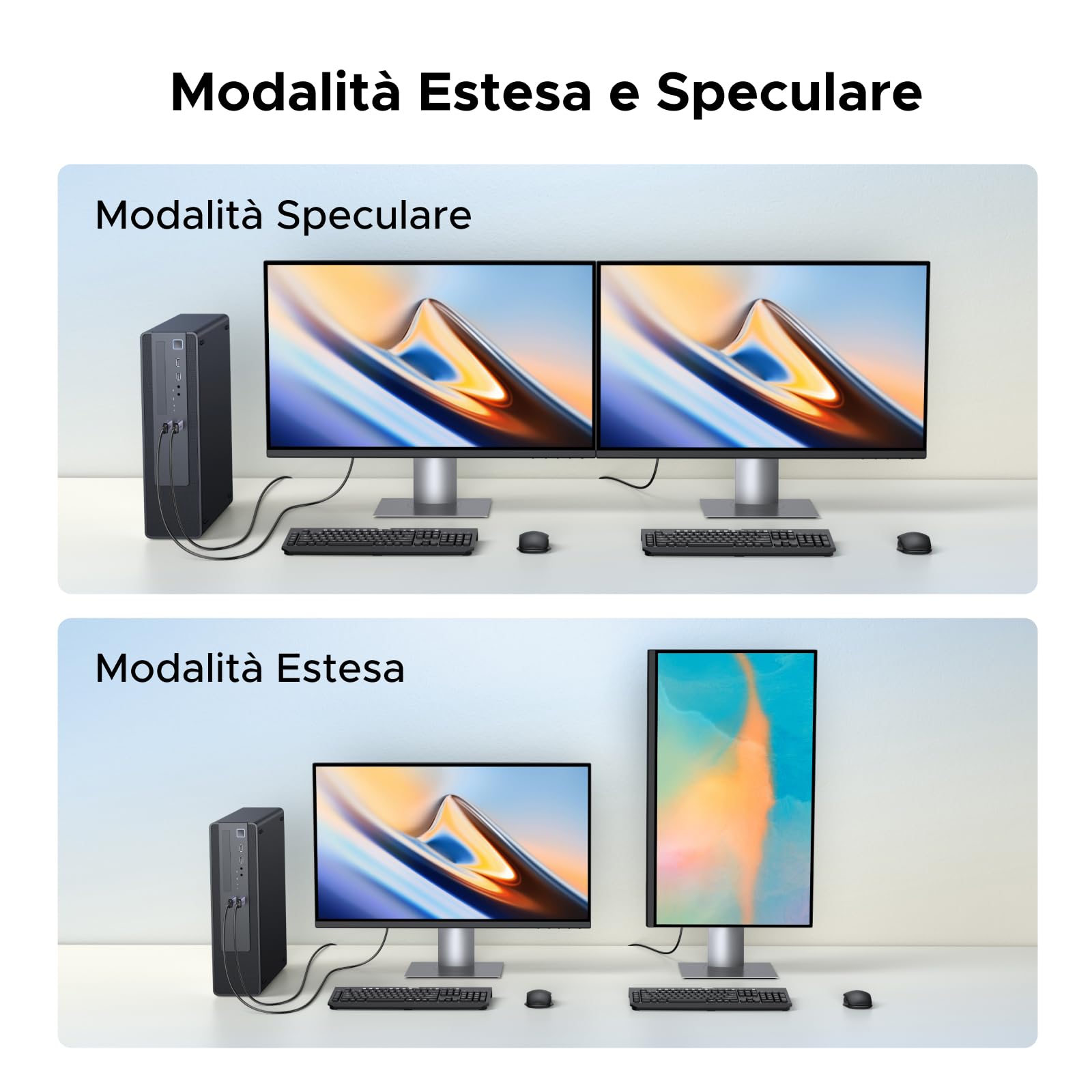 ugreen-adattatore-displayport-a-hdmi-4k-60hz-unidirezionale-2-pezzi-alluminio image 7