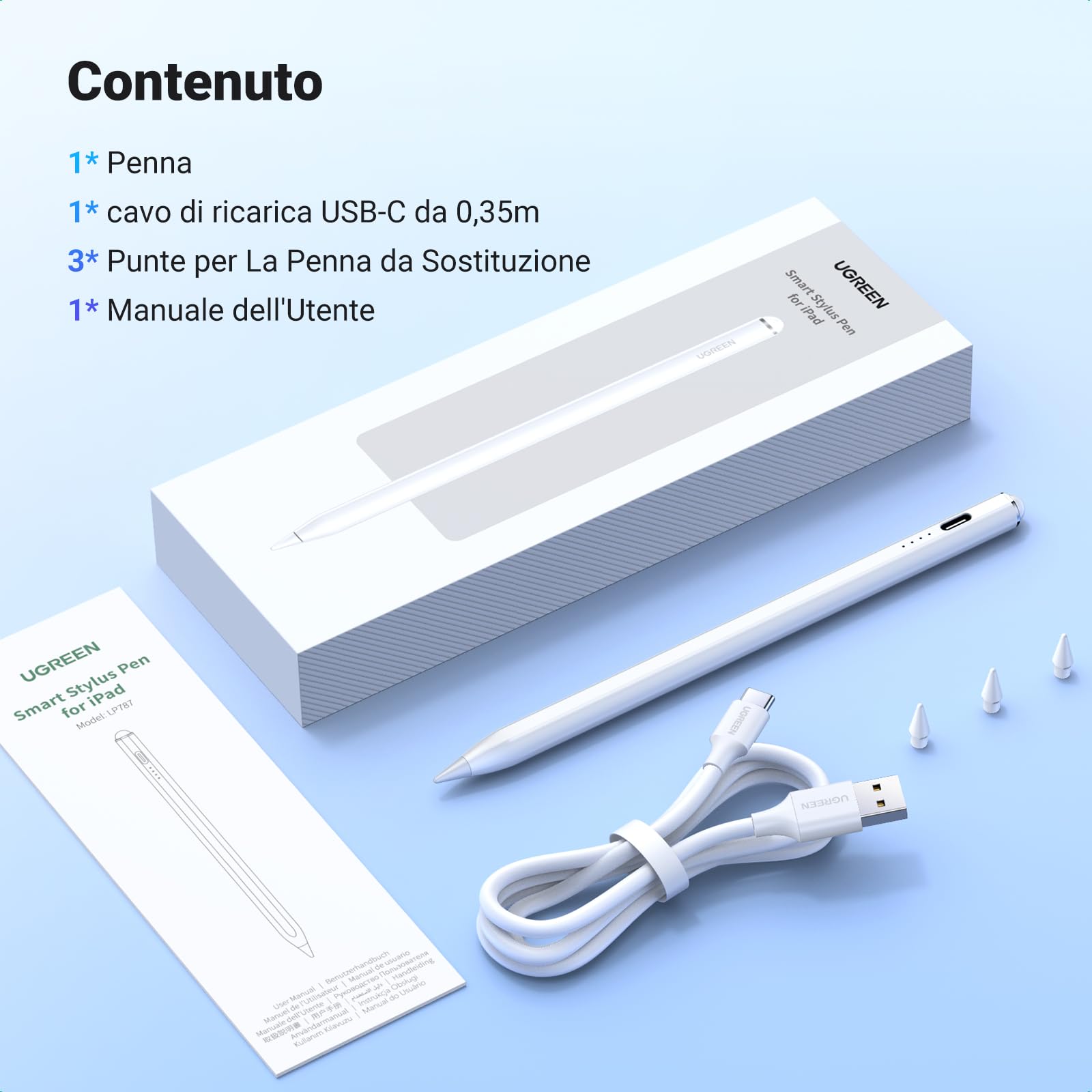 ugreen-penna-stylus-magnetica-per-ipad-con-ricarica-rapida-12h image 8