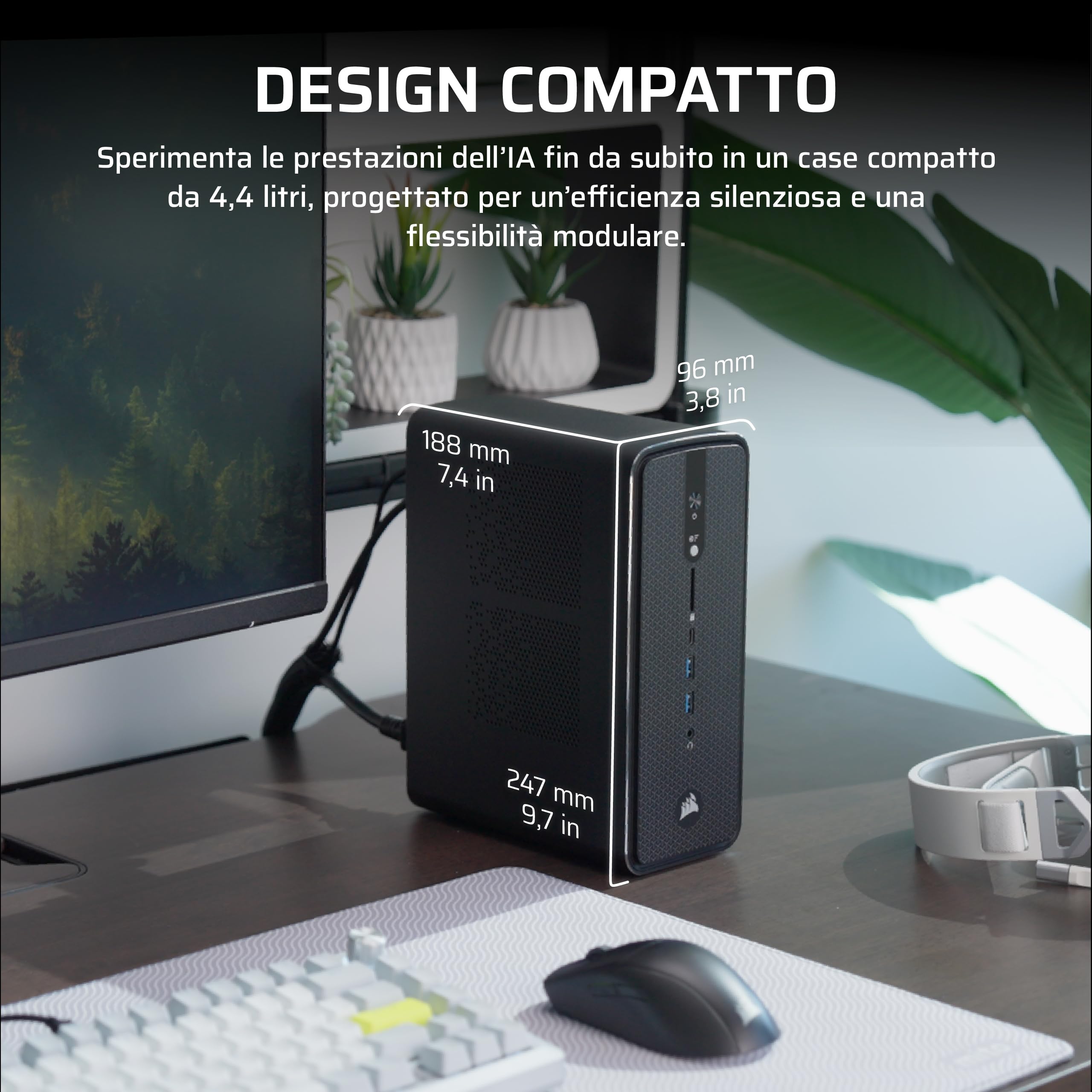 corsair-ai-workstation-300-ryzen-ai-max-385-64gb-1tb-nero image 5