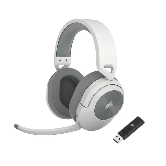 corsair-hs55-wireless-cuffia-gaming-con-microfono-bianco image 1