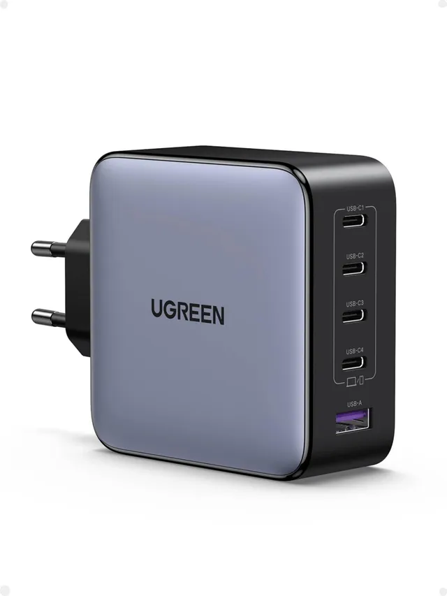 ugreen-nexode-caricatore-usb-c-gan-100w-a-5-porte-4-usb-c-usb-a image 1