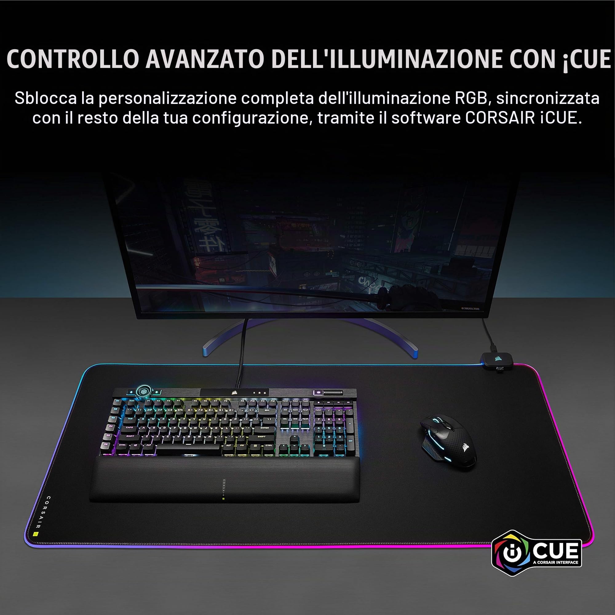 corsair-mm700-rgb-extended-tappetino-mouse-930x400mm-con-hub-usb-nero image 7