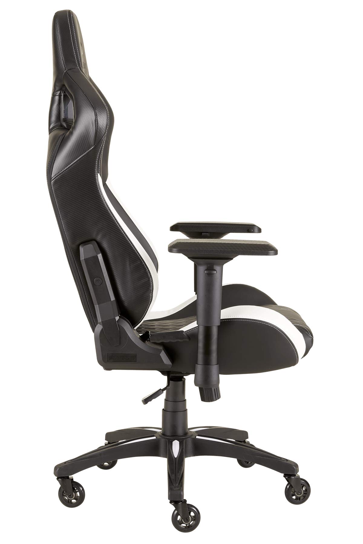 corsair-t1-race-sedia-gaming-similpelle-nero-bianco image 6