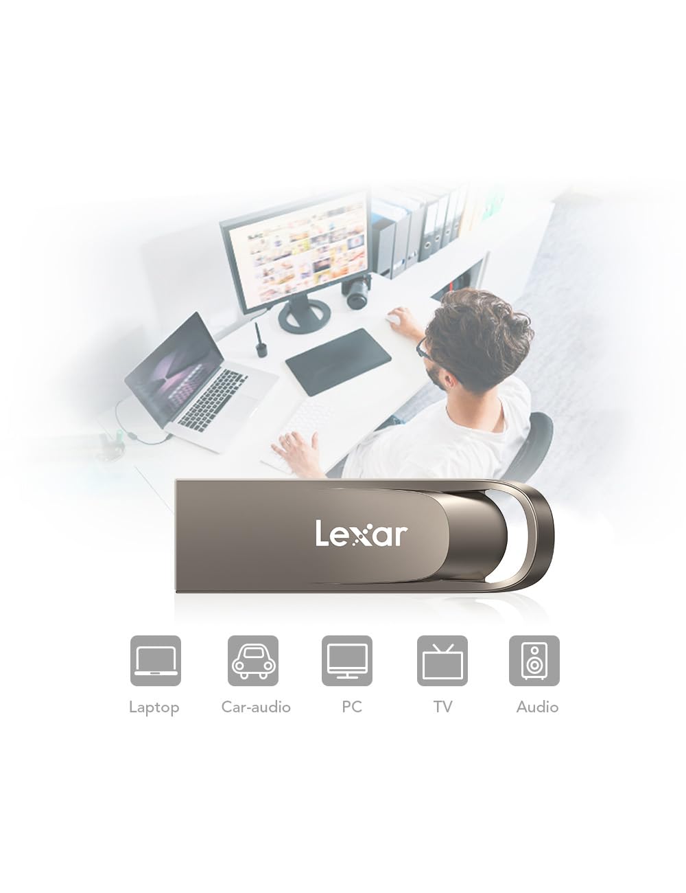 lexar-jumpdrive-chiavetta-usb-64-gb-usb-3-2-gen-1-metallo image 5