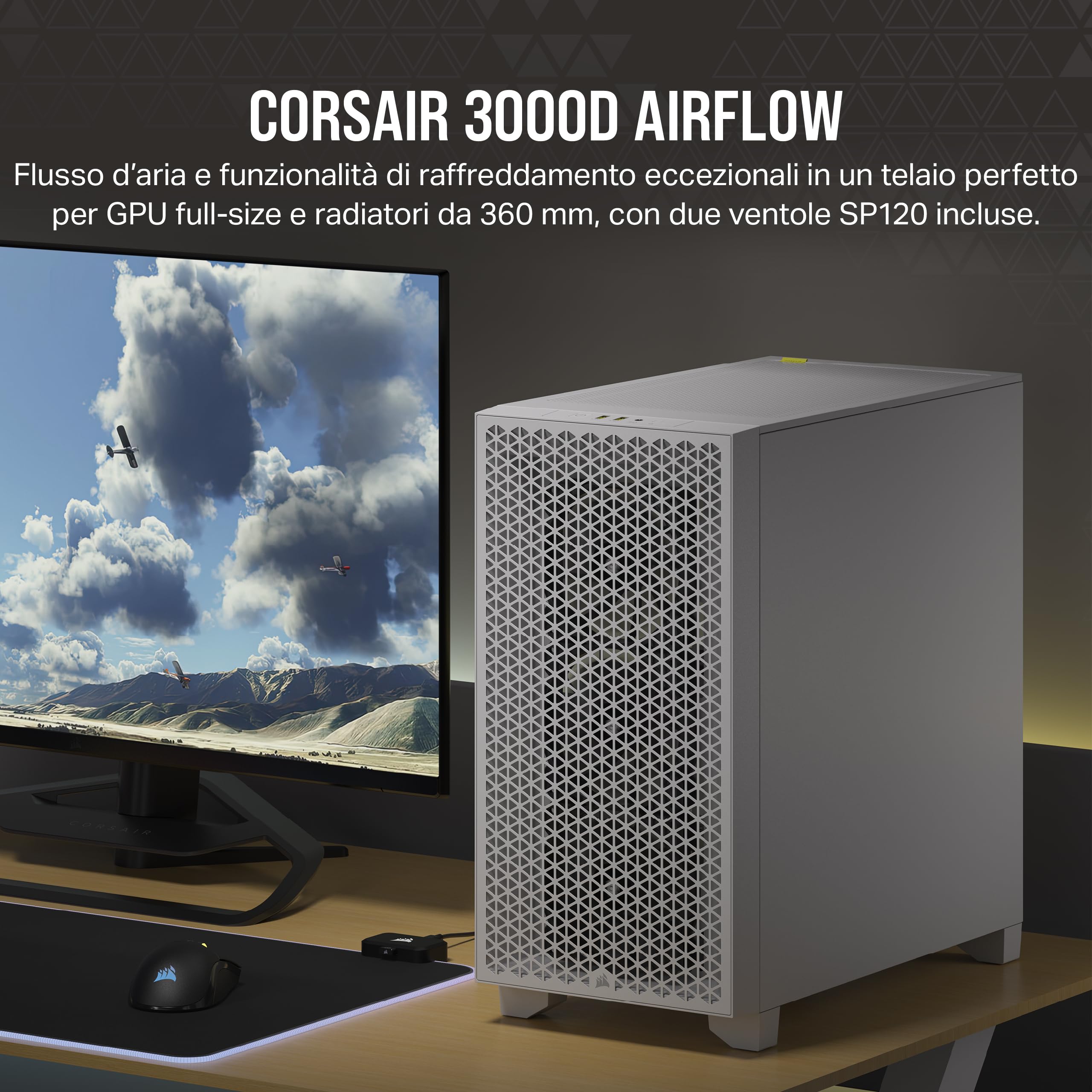 corsair-3000d-airflow-case-mid-tower-atx-bianco image 2