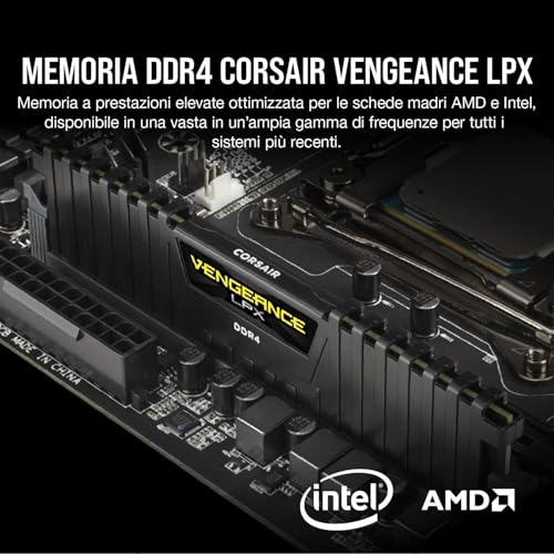 corsair-vengeance-lpx-ddr4-ram-32gb-2x16gb-3200mhz-cl16-nero image 7