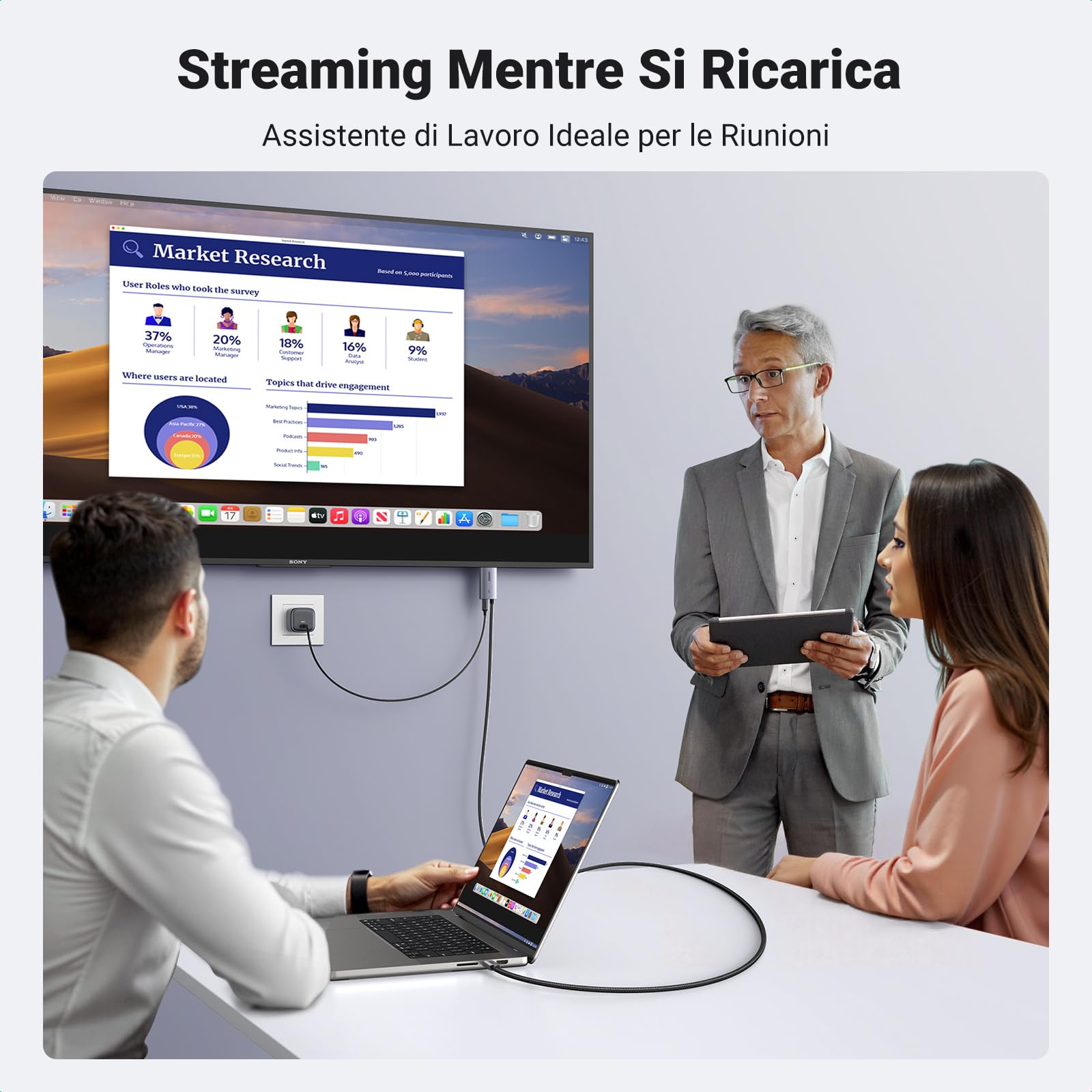 ugreen-cavo-usb-c-a-hdmi-4k-60hz-2m-con-pd-100w-thunderbolt-3-4-5-1440p144hz-e-1 image 4
