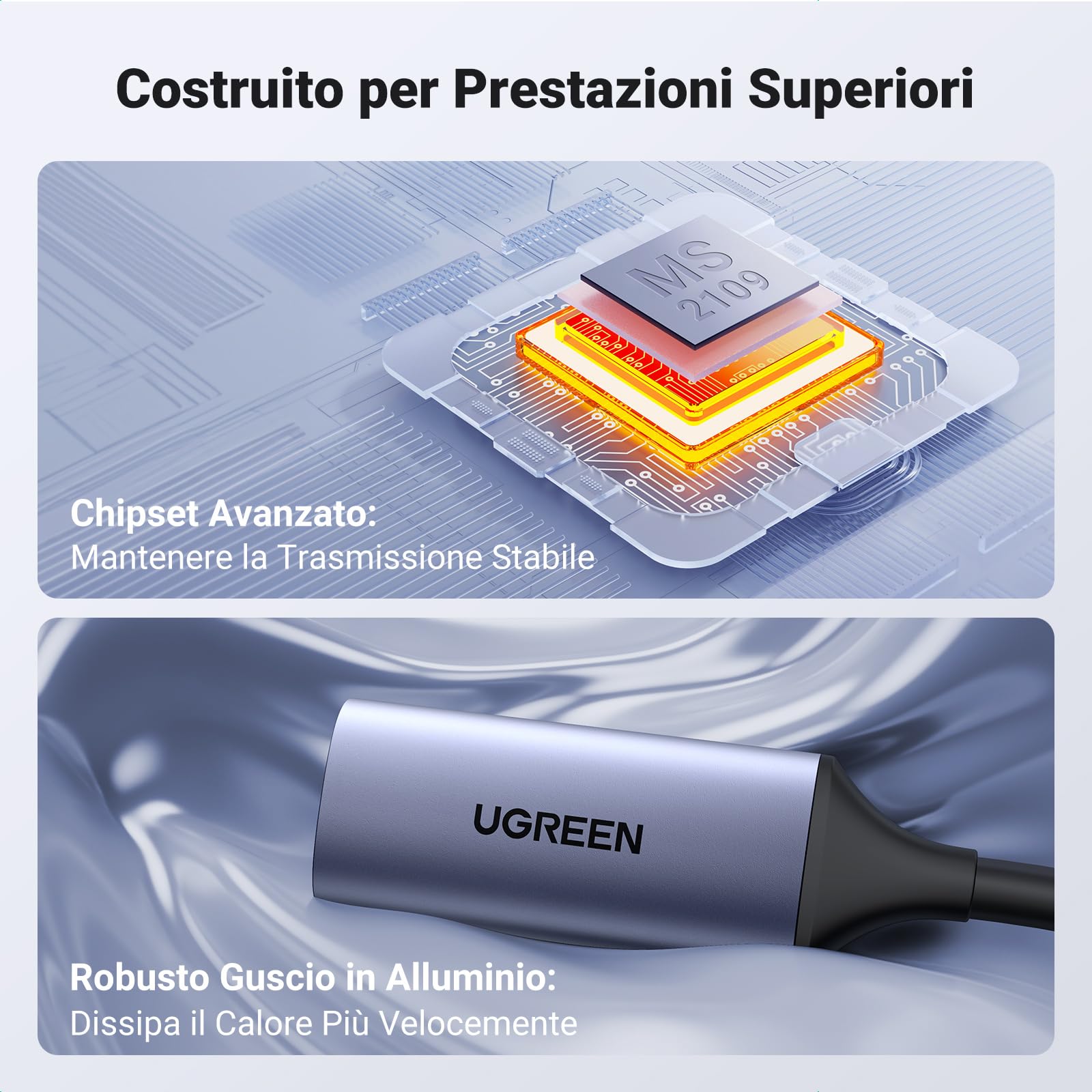 ugreen-scheda-di-acquisizione-video-hdmi-4k60hz-a-usb-c-1080p-30fps-per-streamin image 4