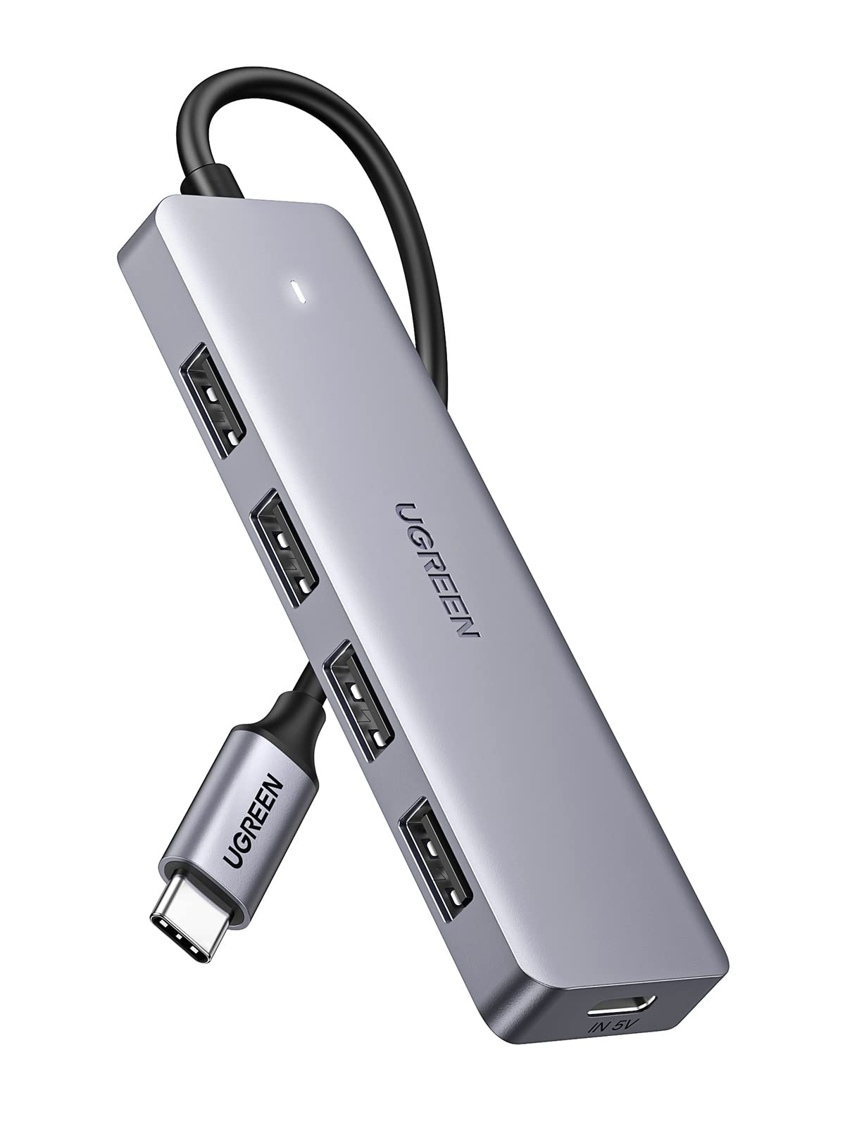 ugreen-hub-usb-c-a-4-porte-usb-3-0-5gbps-con-alimentazione-usb-c-15cm image 1