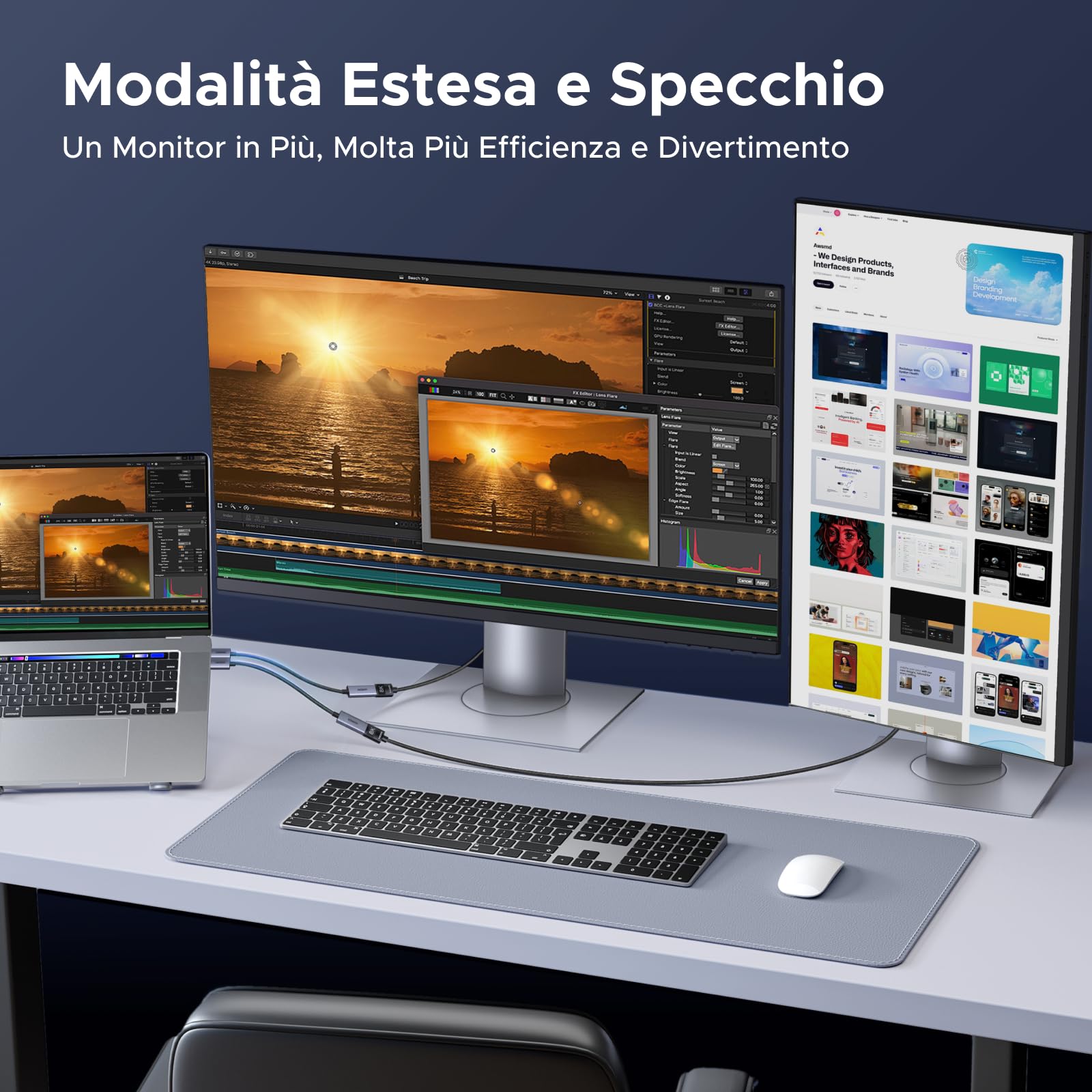ugreen-adattatore-displayport-a-hdmi-8k-60hz-unidirezionale image 6