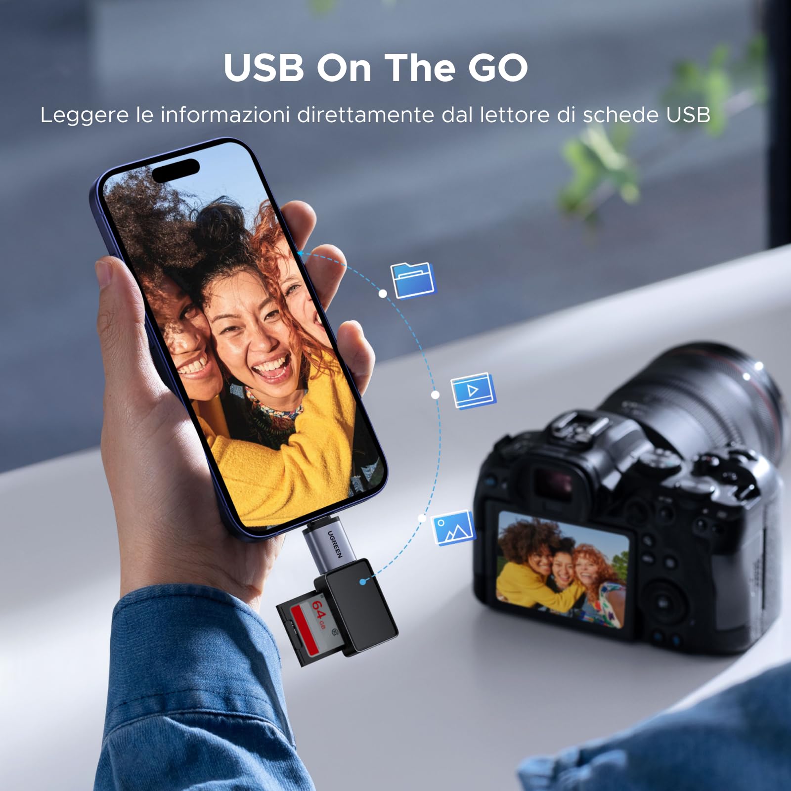 ugreen-adattatore-usb-c-a-usb-a-3-2-10gbps-otg-confezione-da-4-pezzi image 7