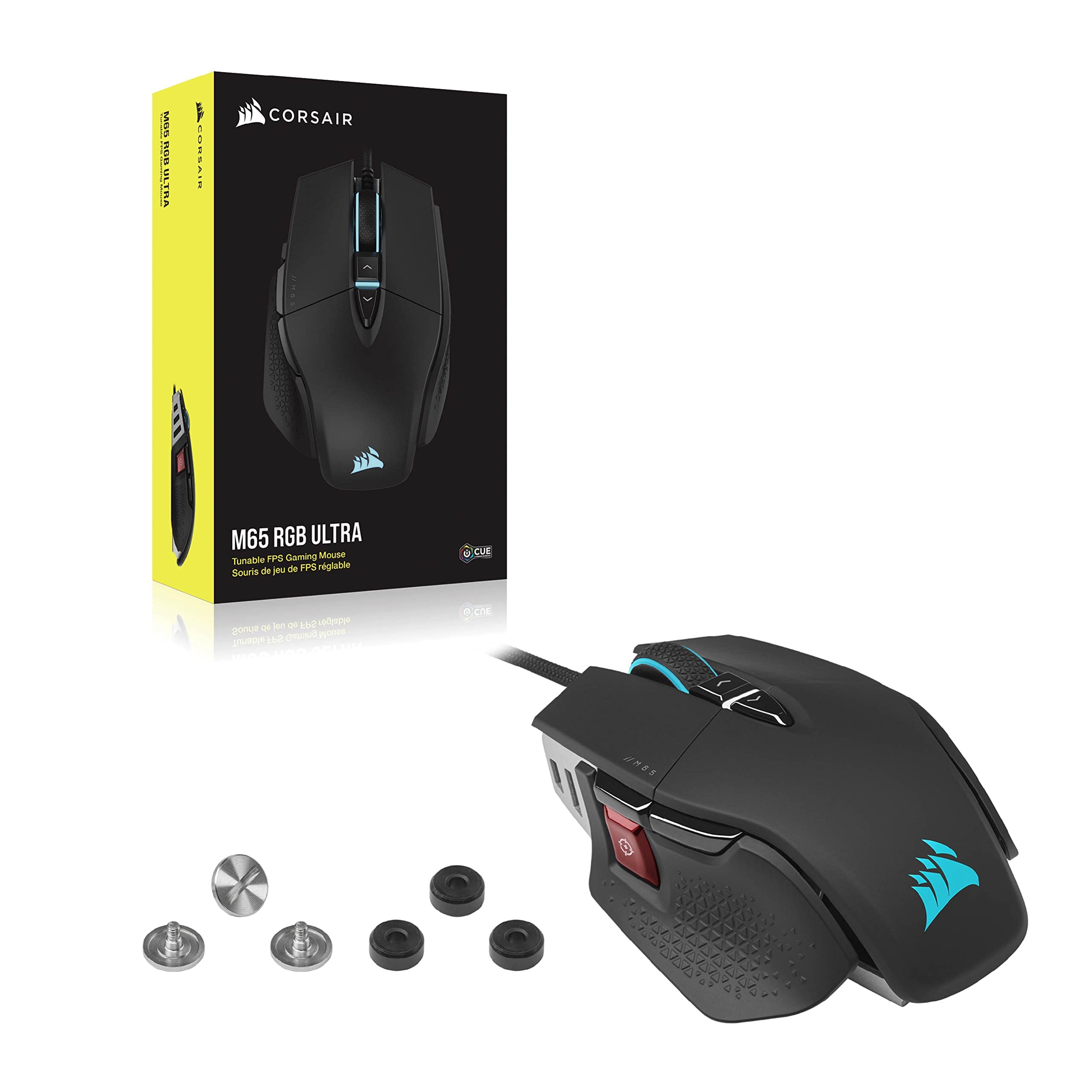 corsair-m65-rgb-ultra-rev-2-0-mouse-gaming-fps-nero image 8