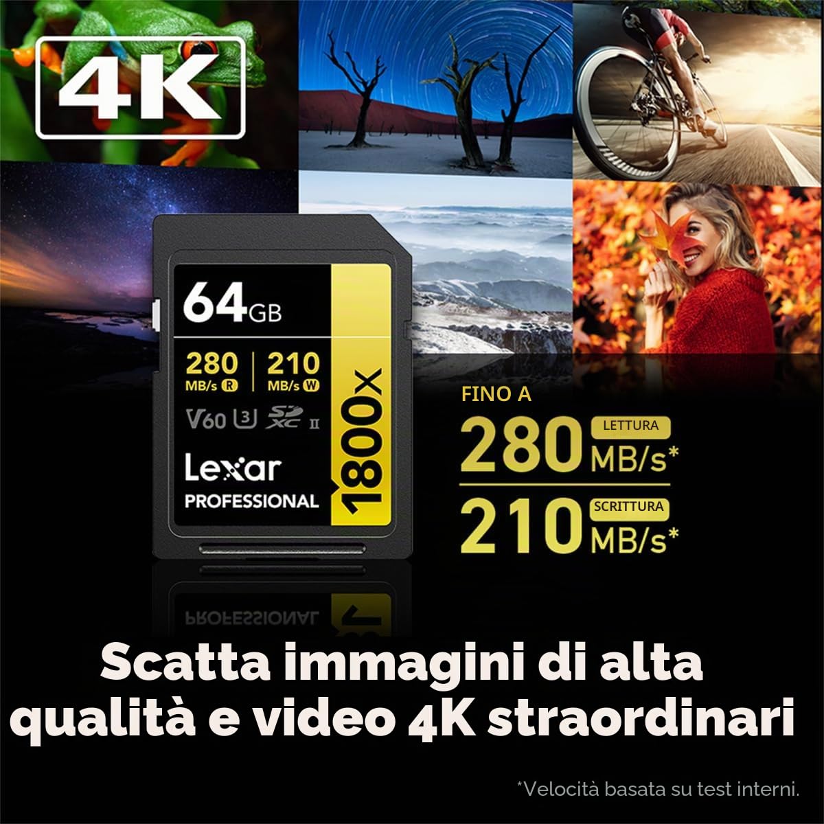 lexar-professional-gold-series-scheda-sdxc-uhs-ii-1800x-64gb-v60 image 4