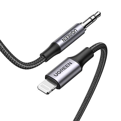 ugreen-cavo-aux-lightning-a-jack-3-5mm-mfi-1m-nylon-per-auto-e-iphone image 8