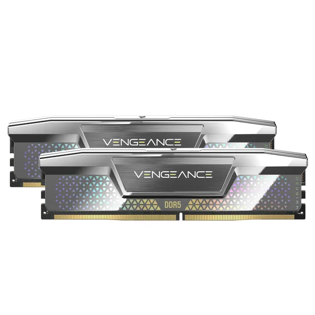 corsair-vengeance-ddr5-cudimm-48gb-2x24gb-8000mhz-cl38-argento-intel-xmp image 1