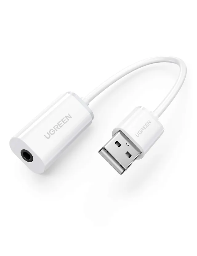 ugreen-scheda-audio-usb-esterna-stereo-usb-a-jack-3-5mm-per-pc-ps5-ps4 image 1