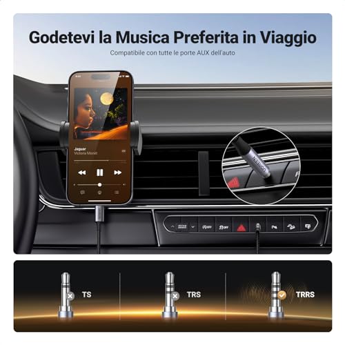 ugreen-cavo-usb-c-a-jack-3-5mm-trrs-dac-24bit-96khz-2m-nylon image 8