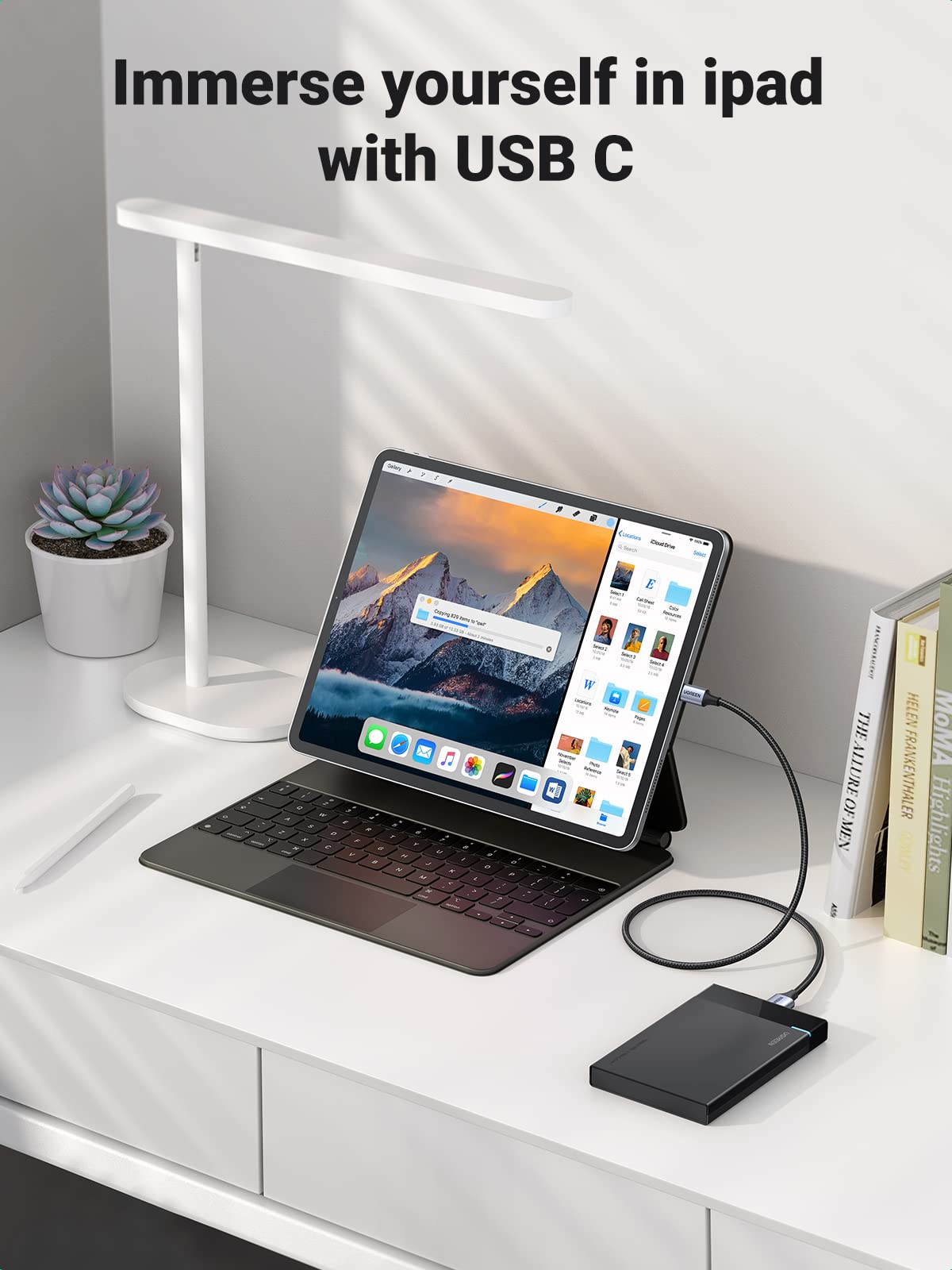 ugreen-cavo-usb-c-a-micro-usb-3-0-0-5m-5gbps-per-hdd-esterni image 4