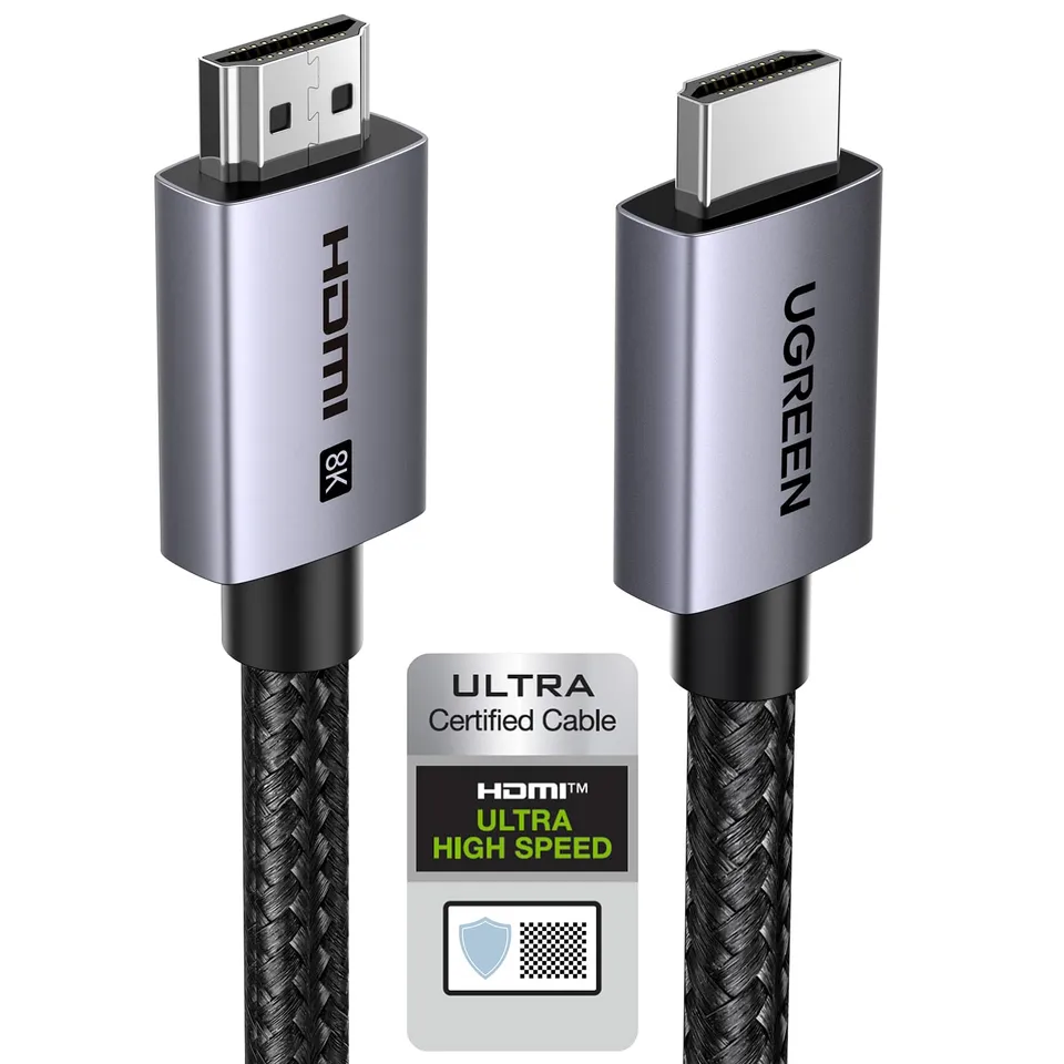 ugreen-cavo-hdmi-2-1-certificato-8k-60hz-4k-240hz-48gbps-2m-alluminio image 1