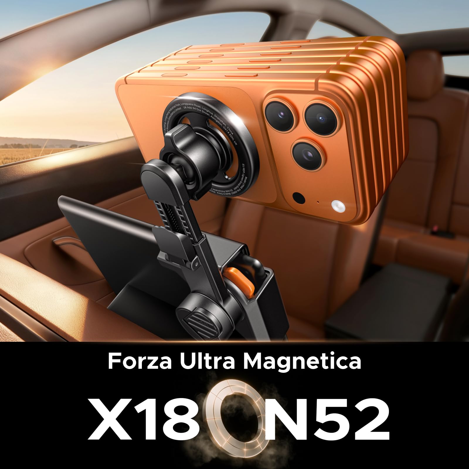 ugreen-supporto-telefono-auto-magnetico-magsafe-per-tesla-model-3-model-y image 2