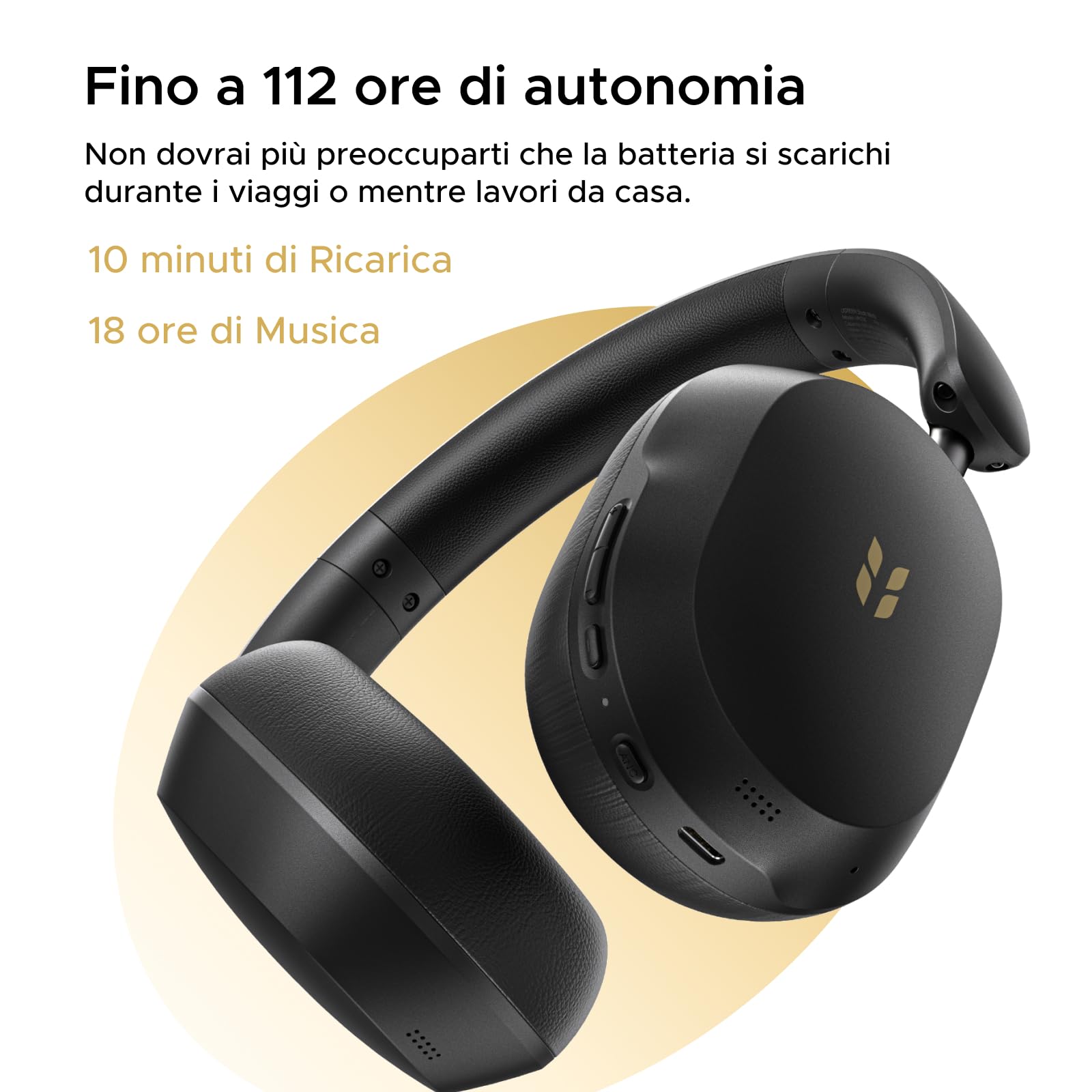 ugreen-hitune-max5s-cuffie-bluetooth-over-ear-anc-45db-hi-res-112-ore-nero image 7