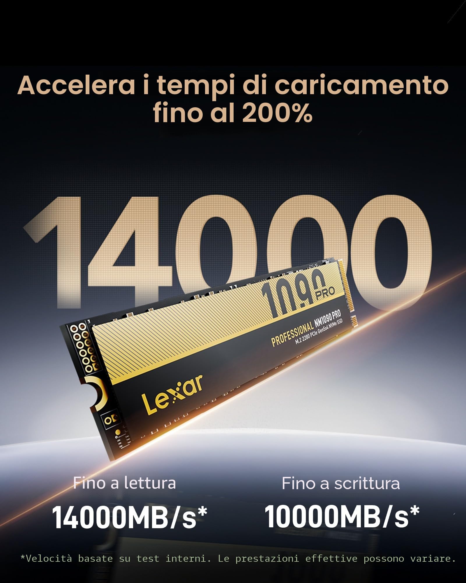 lexar-nm1090-pro-1tb-pcie-5-0-gen5-nvme-ssd-fino-a-14-000-mb-s-controllo-termico image 3