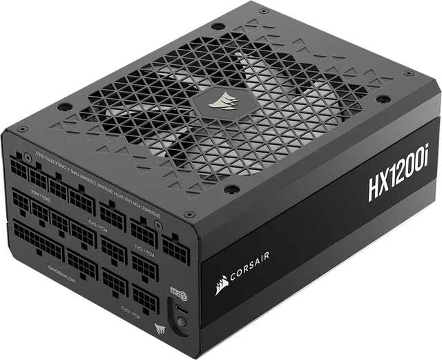 corsair-hx1200i-2025-alimentatore-atx-1200w-modulare-atx-3-1-pcie-5-1-nero image 1