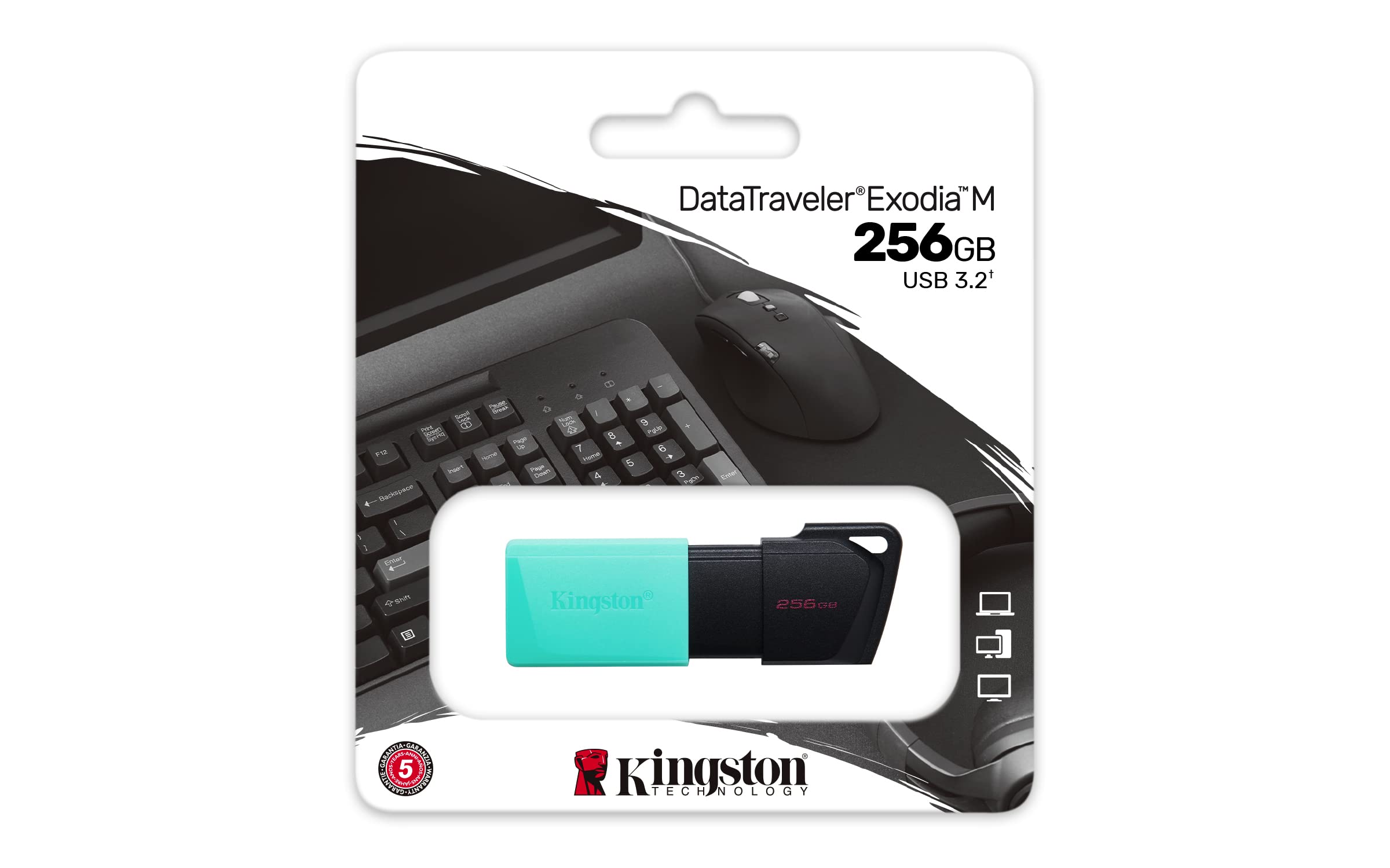 kingston-datatraveler-exodia-m-pendrive-usb-3-2-gen-1-256gb-nero-verde-ottanio image 3