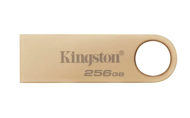 kingston-datatraveler-se9-gen-3-256gb-usb-3-2-gen-1-metallo-oro-220mb-s image 1