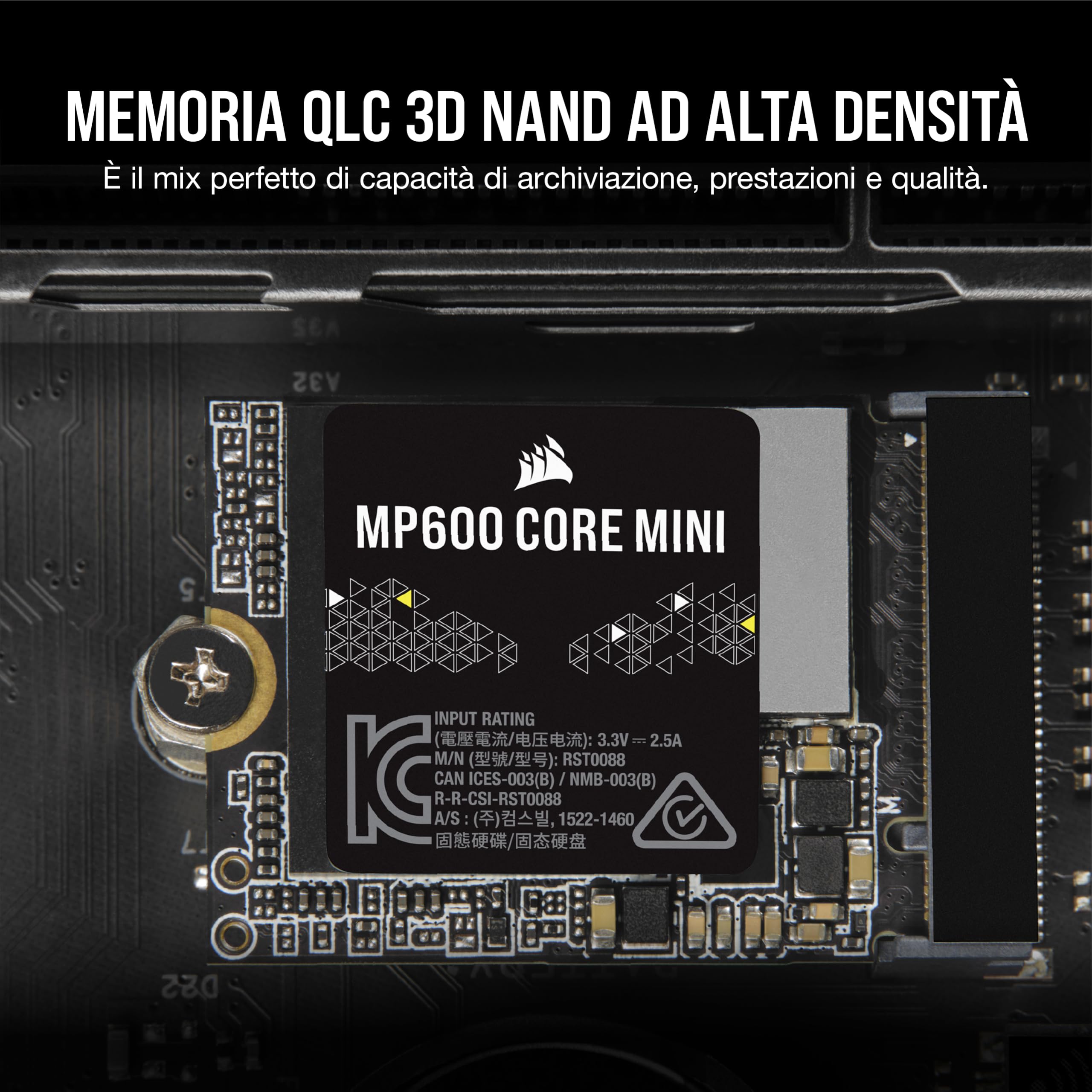 corsair-mp600-core-mini-1tb-ssd-m-2-2230-nvme-gen4-nero image 5