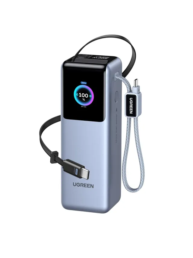 ugreen-nexode-pro-200w-power-bank-25000mah-usb-c-100w-4-in-1-con-display-tft image 1