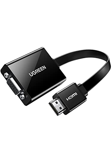 ugreen-adattatore-hdmi-a-vga-attivo-1080p-con-audio-jack-3-5mm-nero image 8