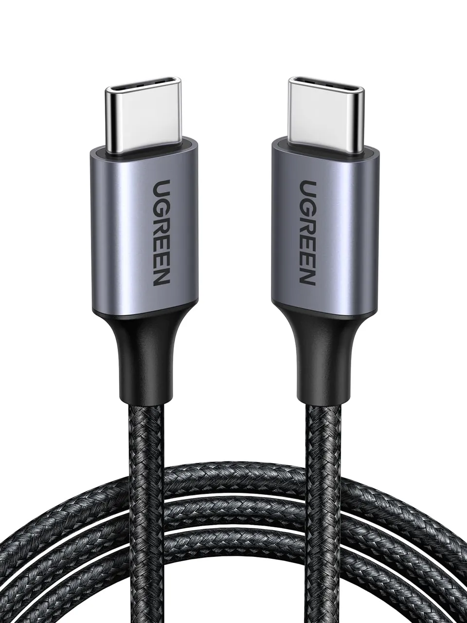 ugreen-cavo-usb-c-a-usb-c-60w-pd-3-0-nylon-intrecciato-1m image 1