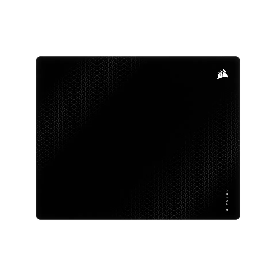 corsair-mm-glass-precision-large-tappetino-mouse-gaming-in-vetro-500-x-400-mm-ne image 1