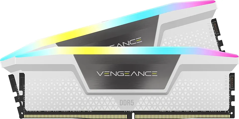 corsair-vengeance-rgb-ddr5-64gb-2x32gb-5600mhz-cl36-memoria-desktop-bianco image 1