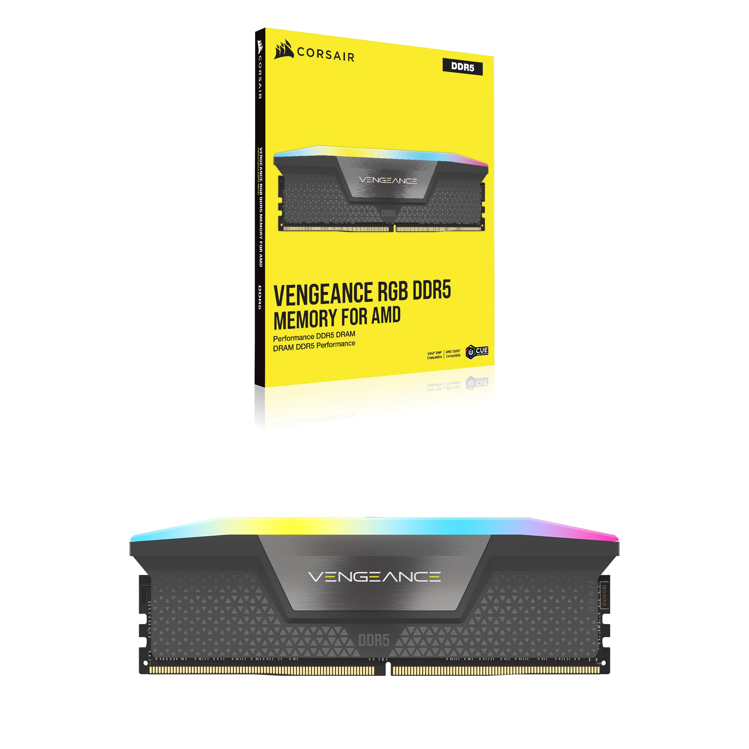 corsair-vengeance-rgb-ddr5-32gb-1x32gb-5200mhz-cl40-memoria-ram-per-pc-desktop-a image 6