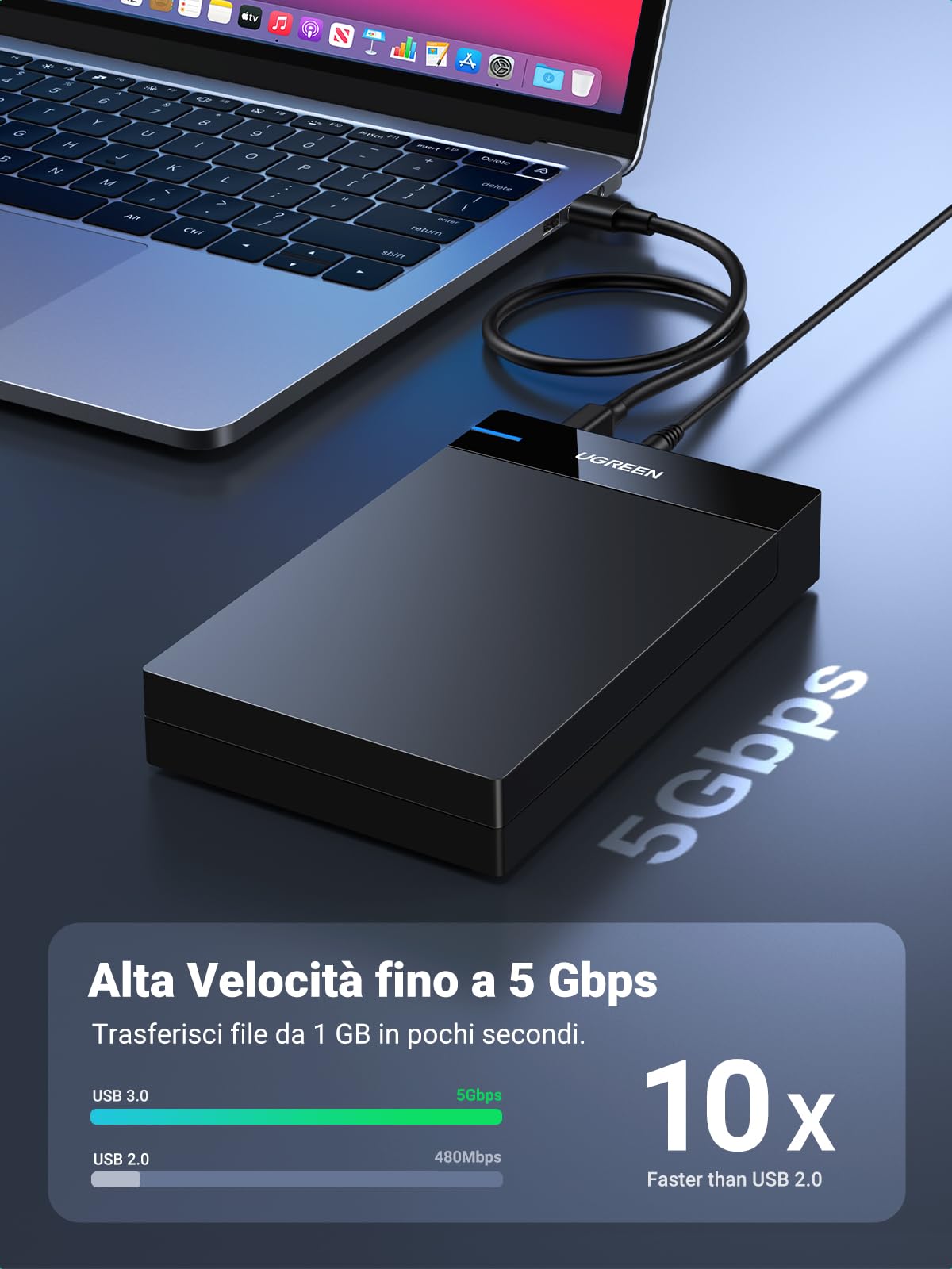 ugreen-case-esterno-hard-disk-3-5-usb-3-0-uasp-5gbps-fino-a-20tb image 3