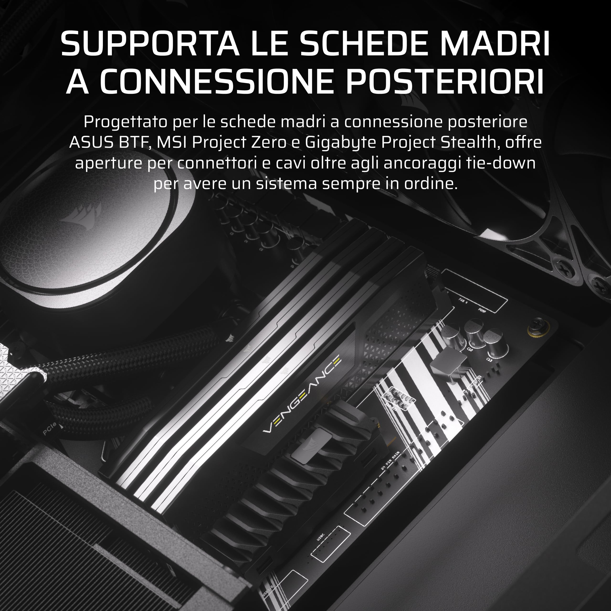 corsair-frame-4000d-case-mid-tower-atx-modulare-infinirail-flusso-d-aria-nero image 8