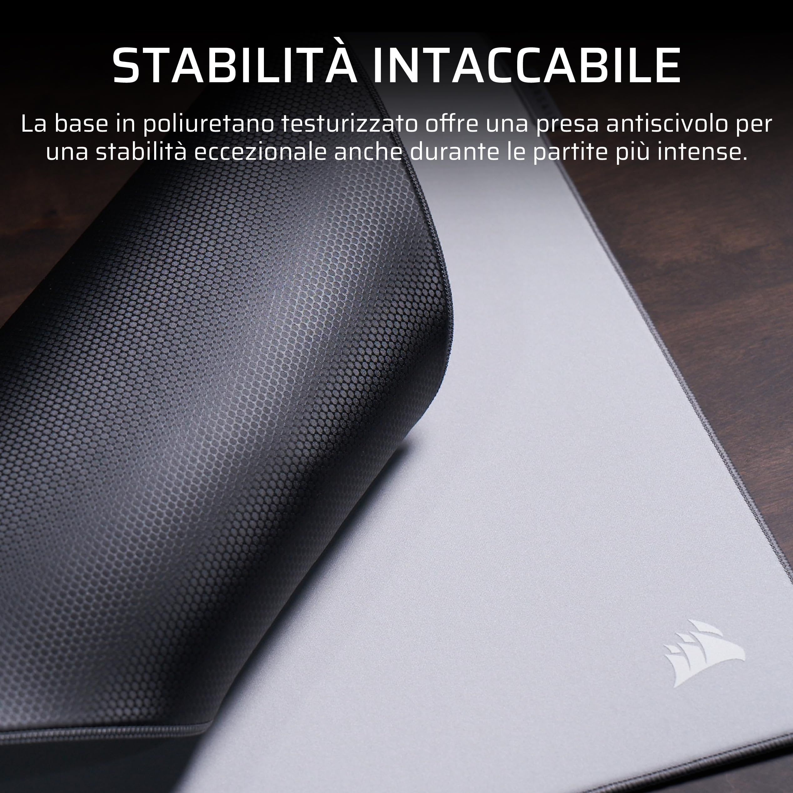 corsair-mm-pro-control-medium-tappetino-mouse-gaming-tessuto-grigio image 3