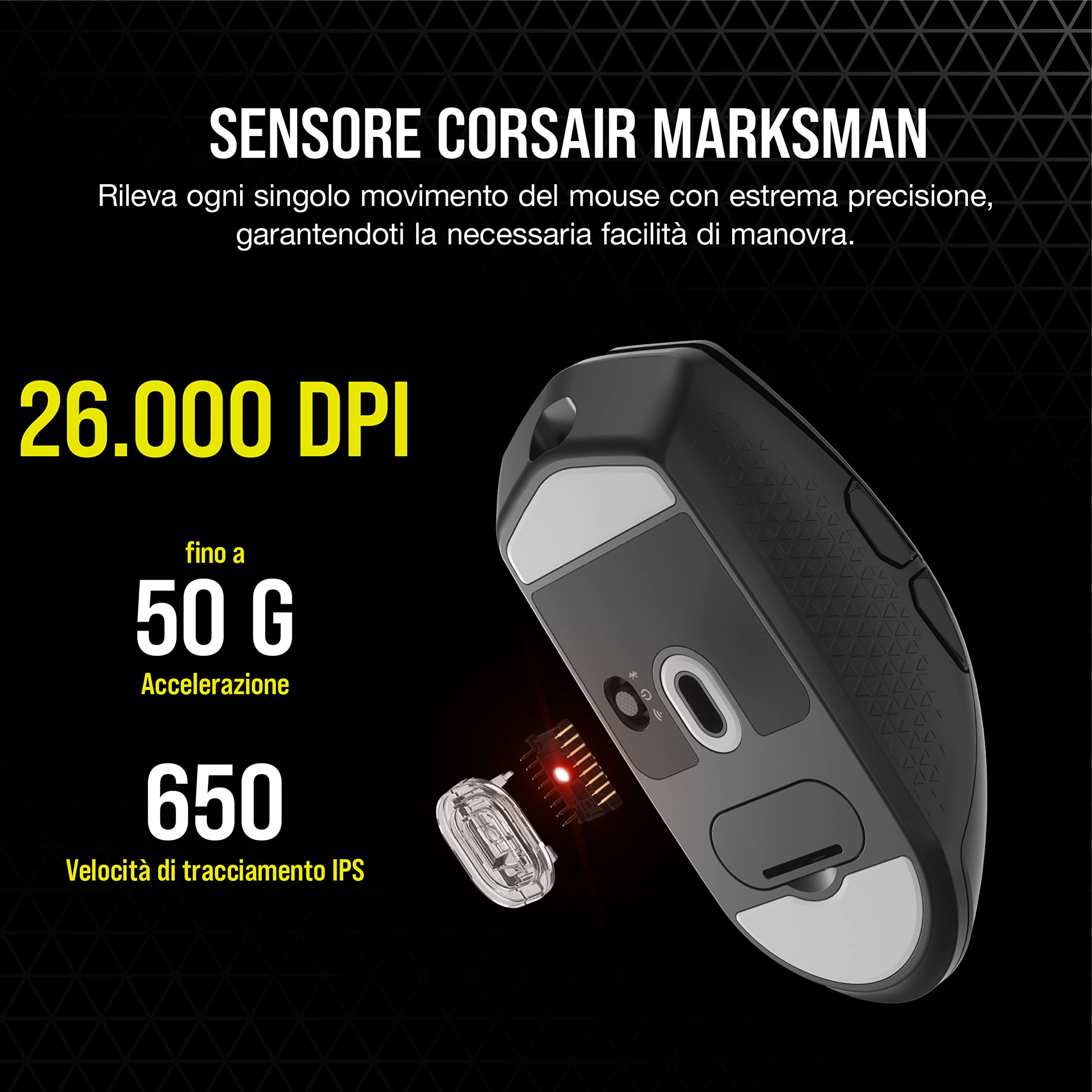 corsair-katar-elite-wireless-mouse-gaming-nero-26-000-dpi image 6