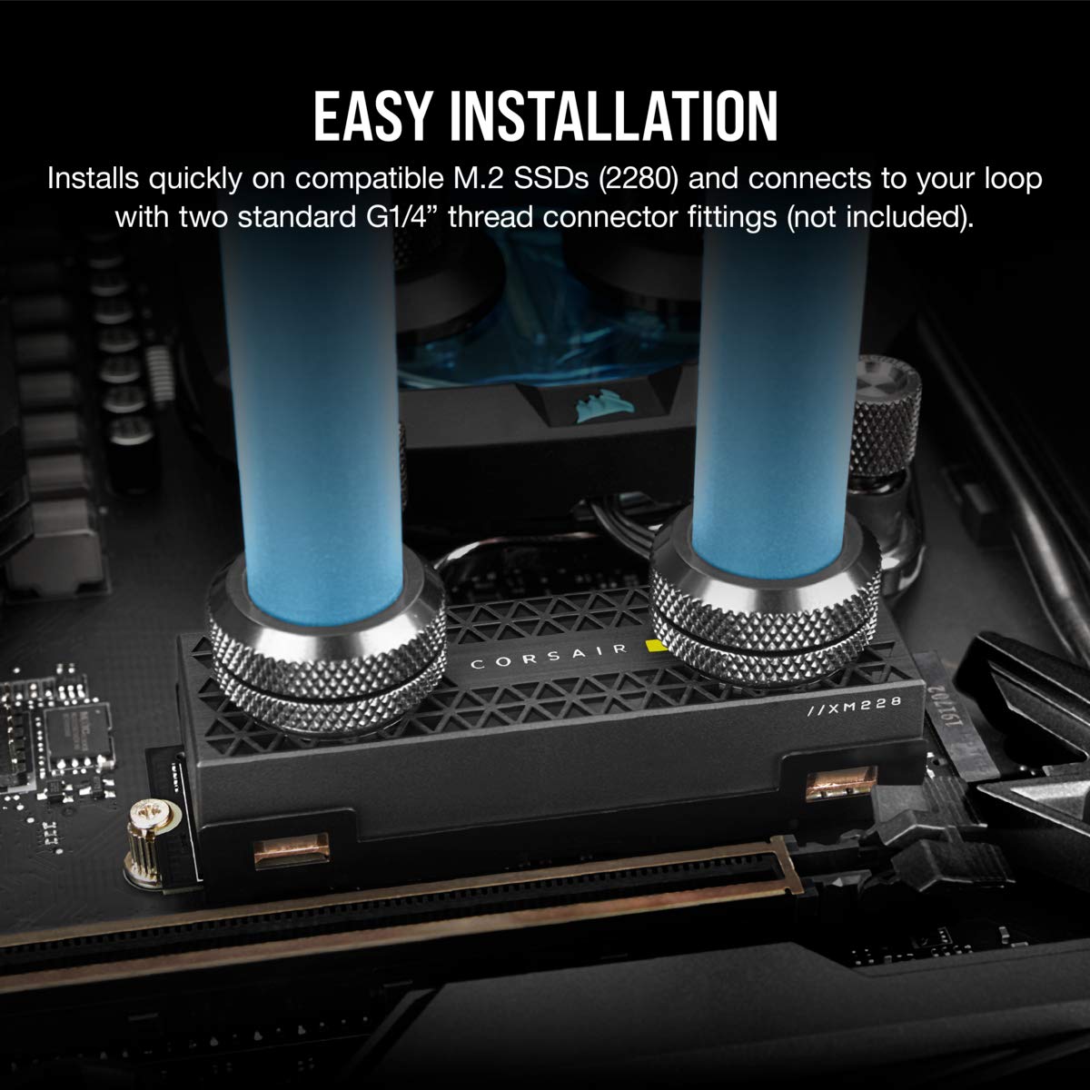 corsair-hydro-x-series-xm2-waterblock-per-ssd-m-2-in-rame-nero image 7