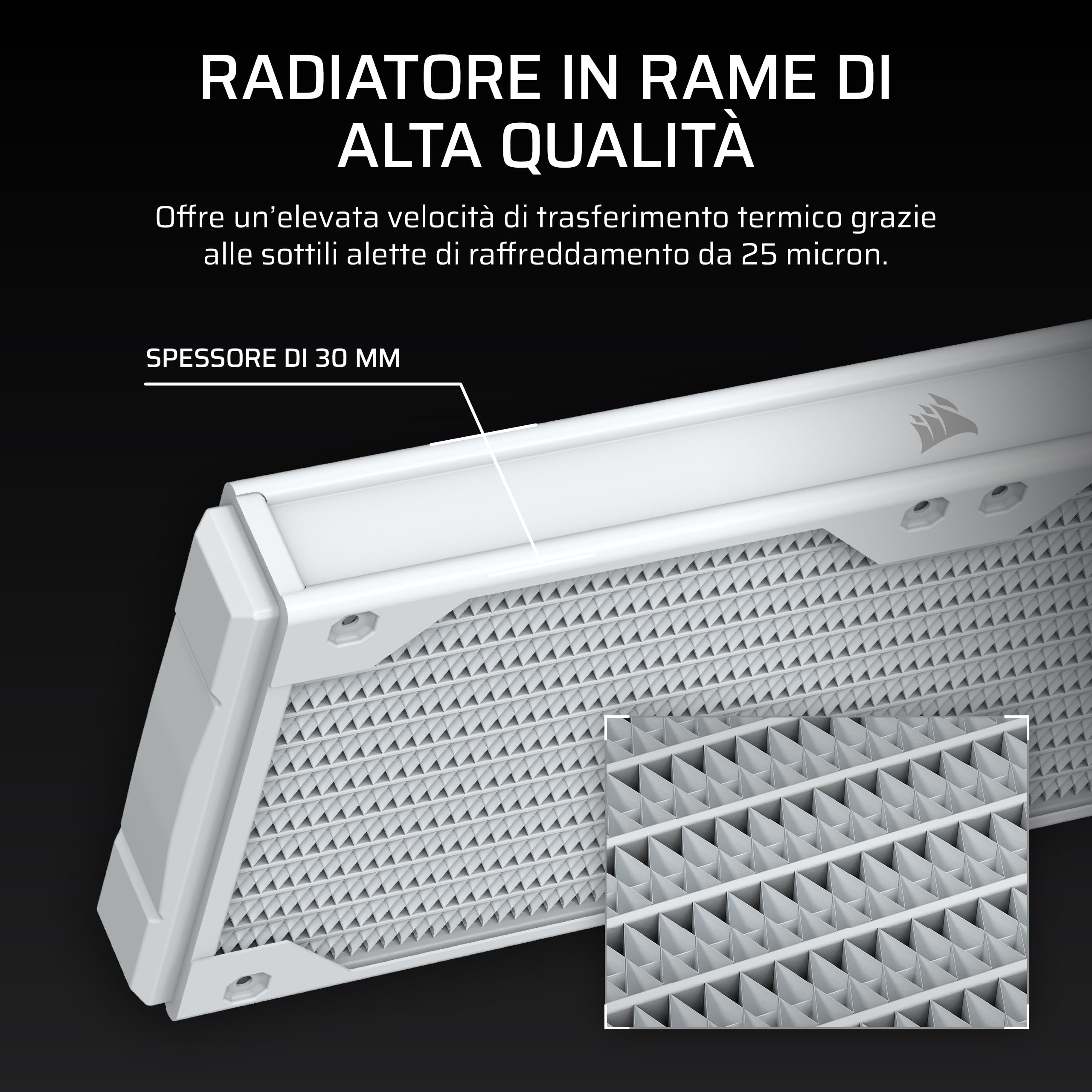 corsair-hydro-x-series-xr5-240mm-v2-radiatore-bianco image 4