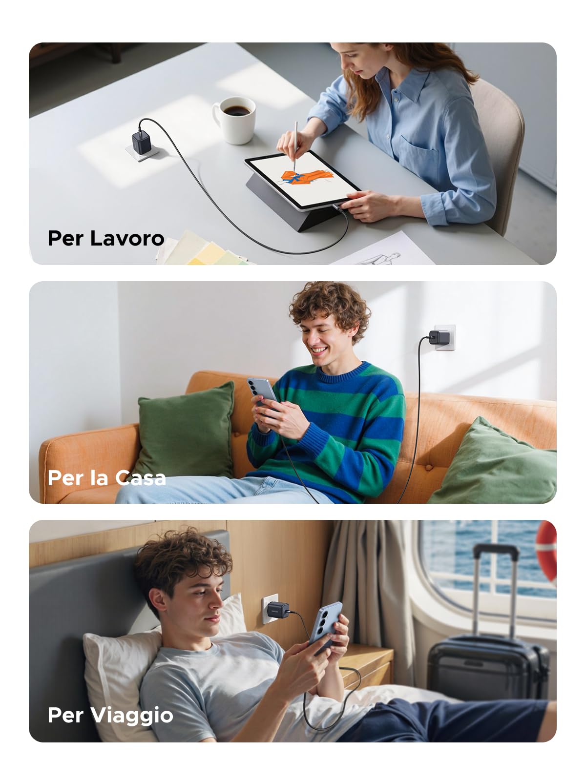 ugreen-zapix-caricatore-usb-c-45w-gan-pps-pd-3-0 image 7