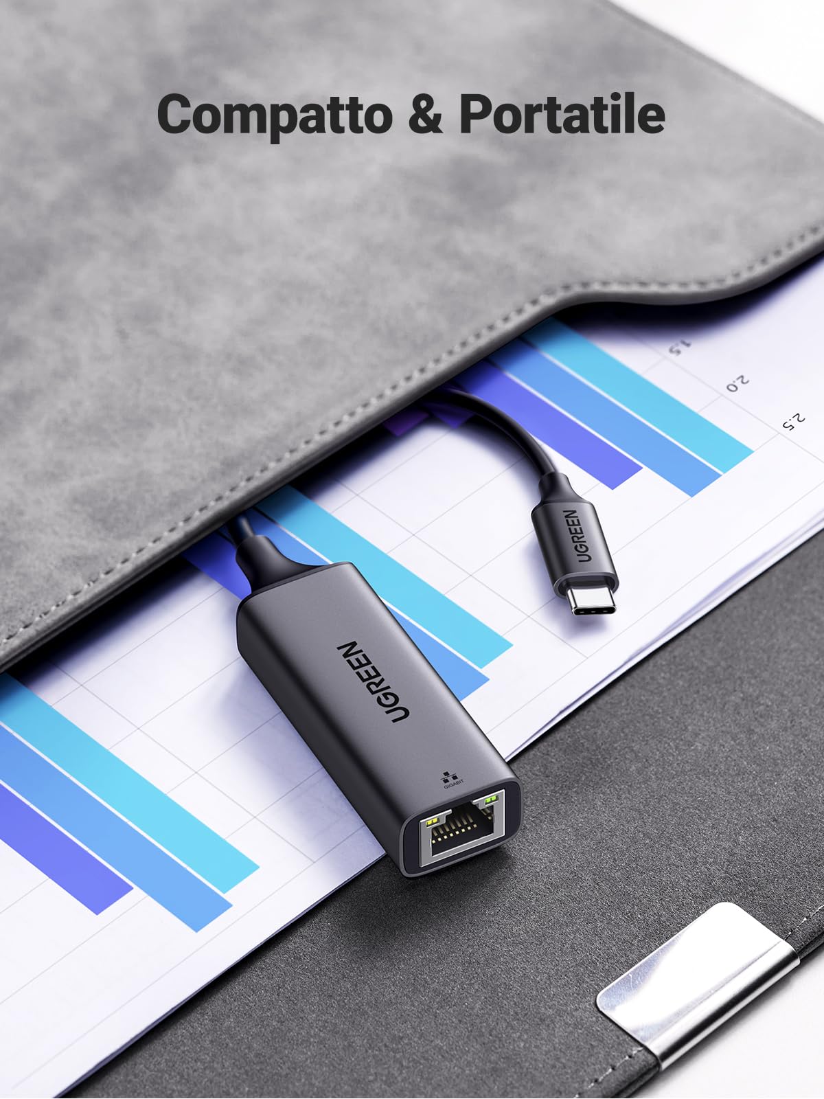 ugreen-adattatore-ethernet-usb-c-a-rj45-1000mbps-in-alluminio image 6